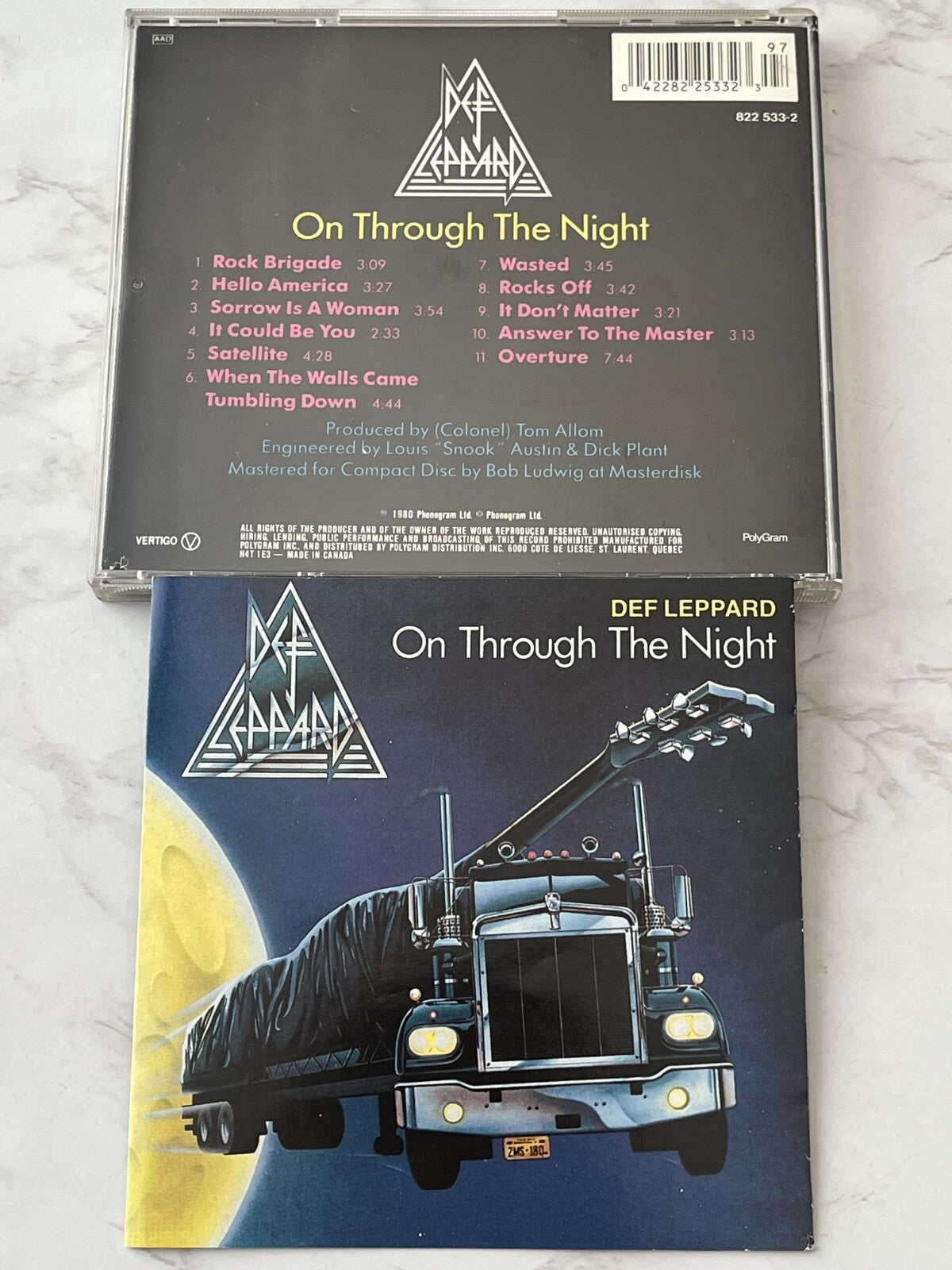 Def Leppard – On Through The Night (1987) [CANADA PRESS]