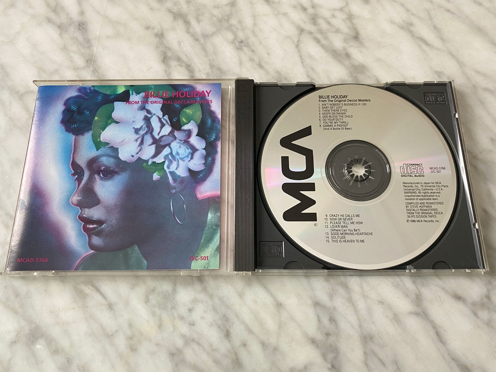 Billie Holiday – Original Decca Masters [JAPAN PRESS]