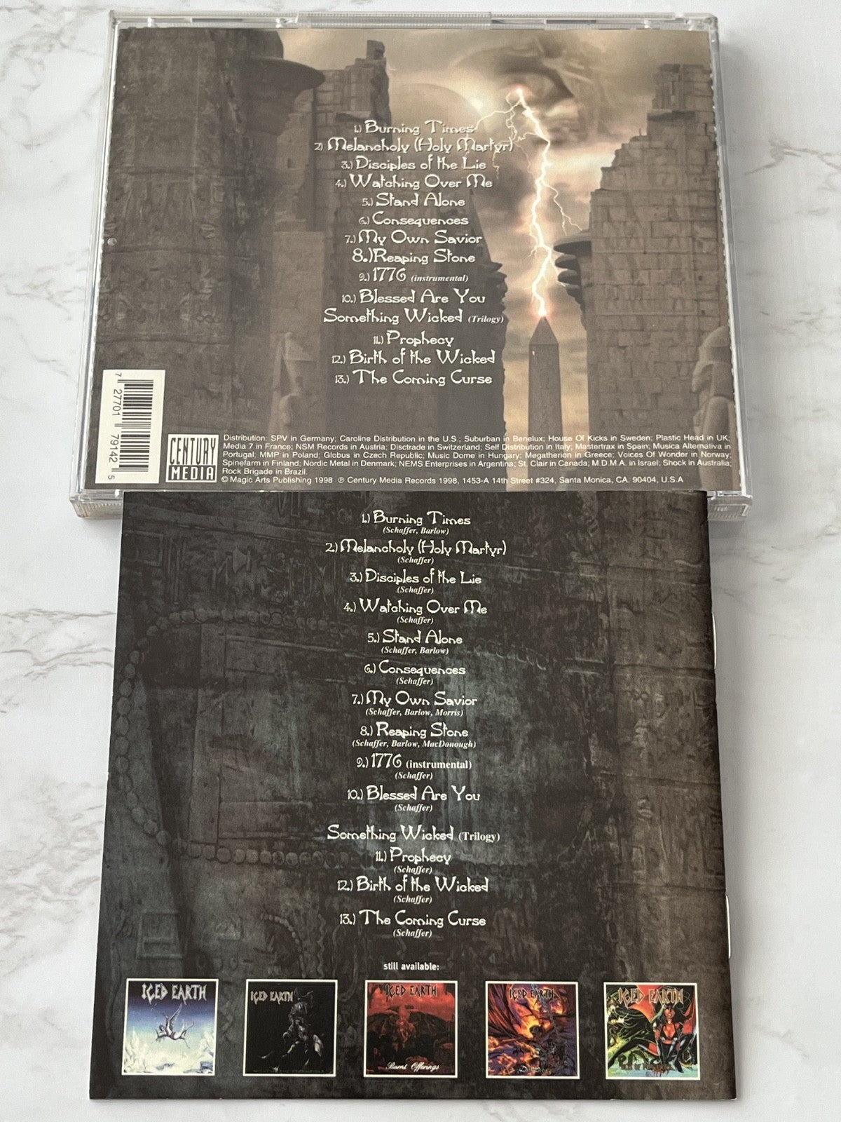 Iced Earth – Something Wicked This Way Comes (1998)