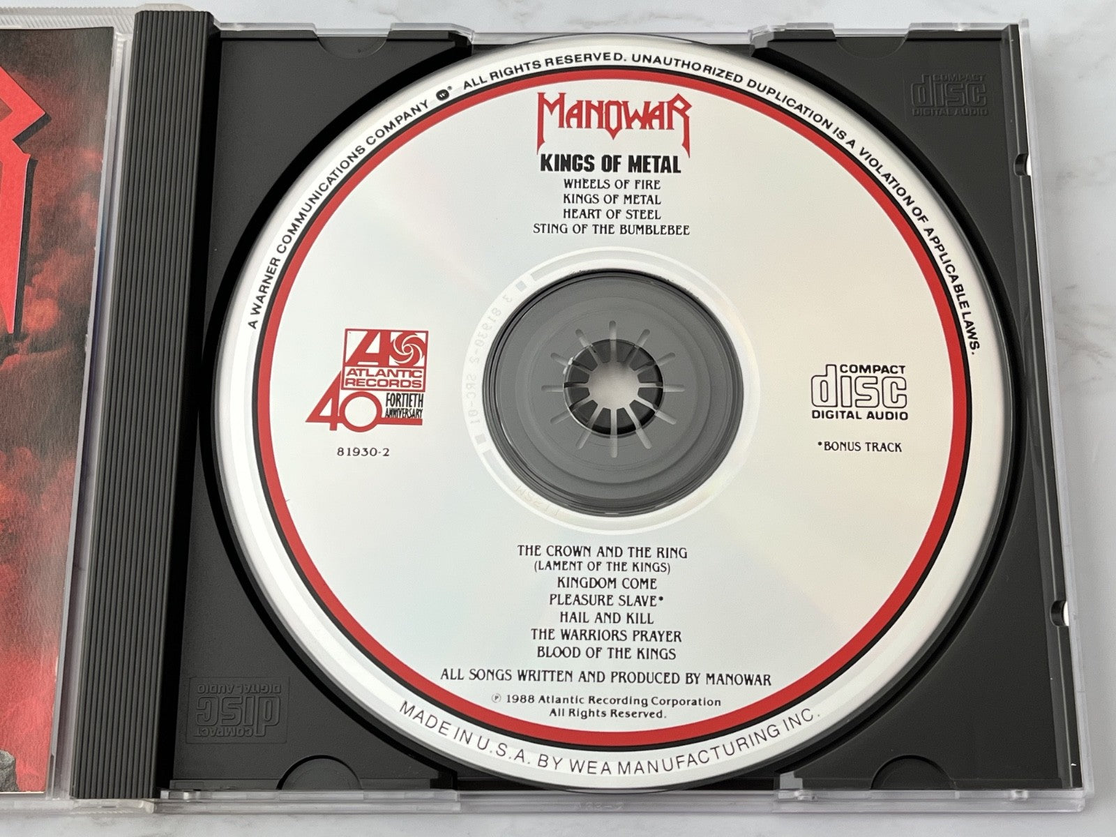 Manowar – Kings Of Metal (1988)