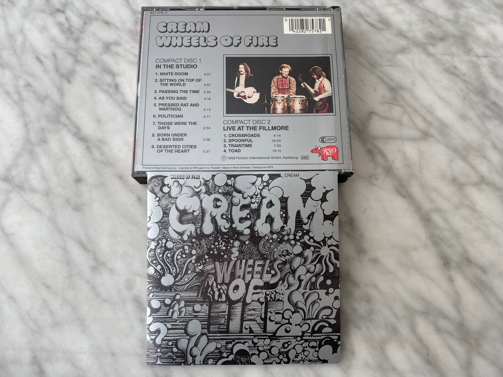 Cream – Wheels Of Fire 2 [GERMAN PRESS]