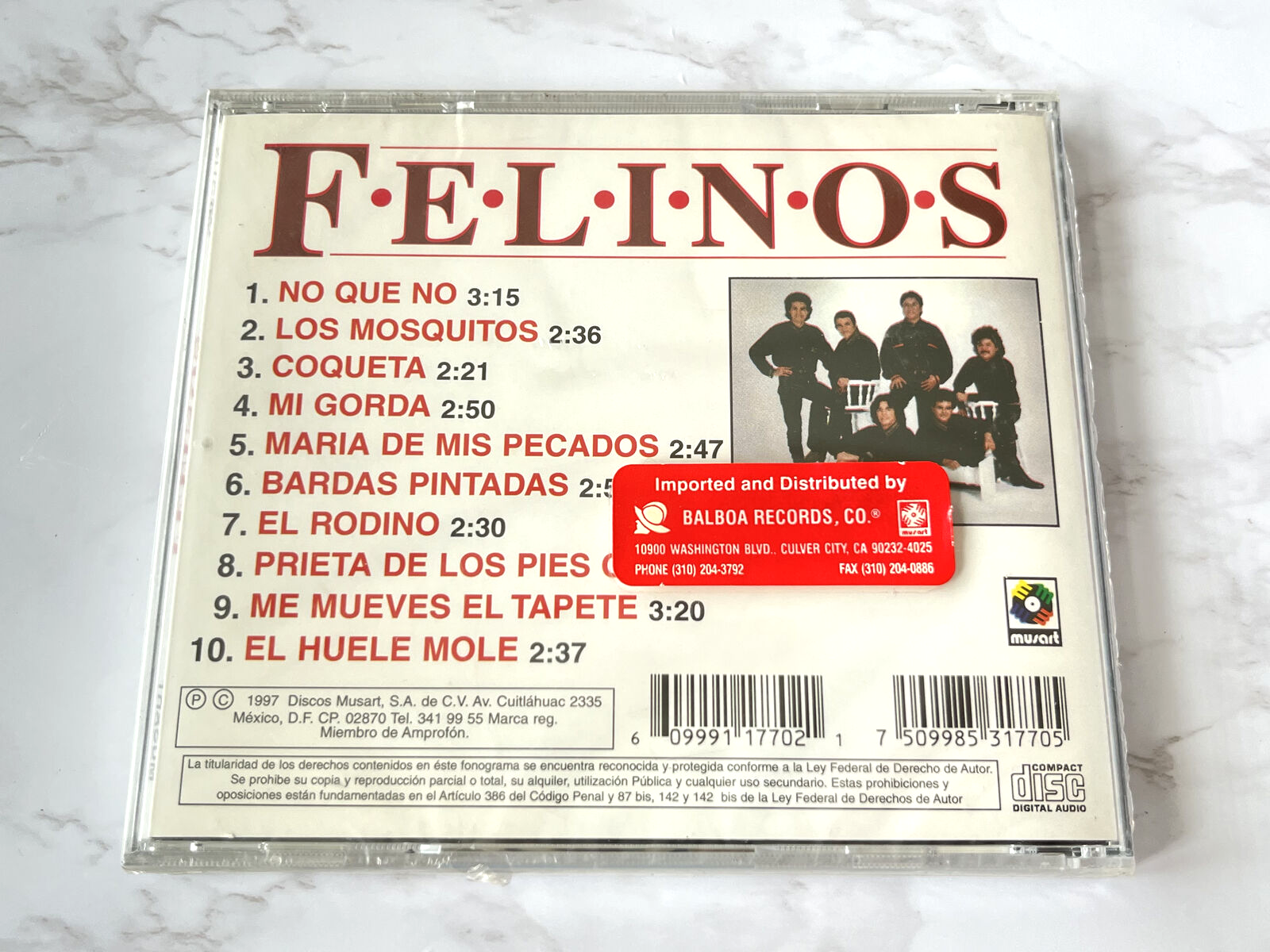 Felinos – No Que No (1997)