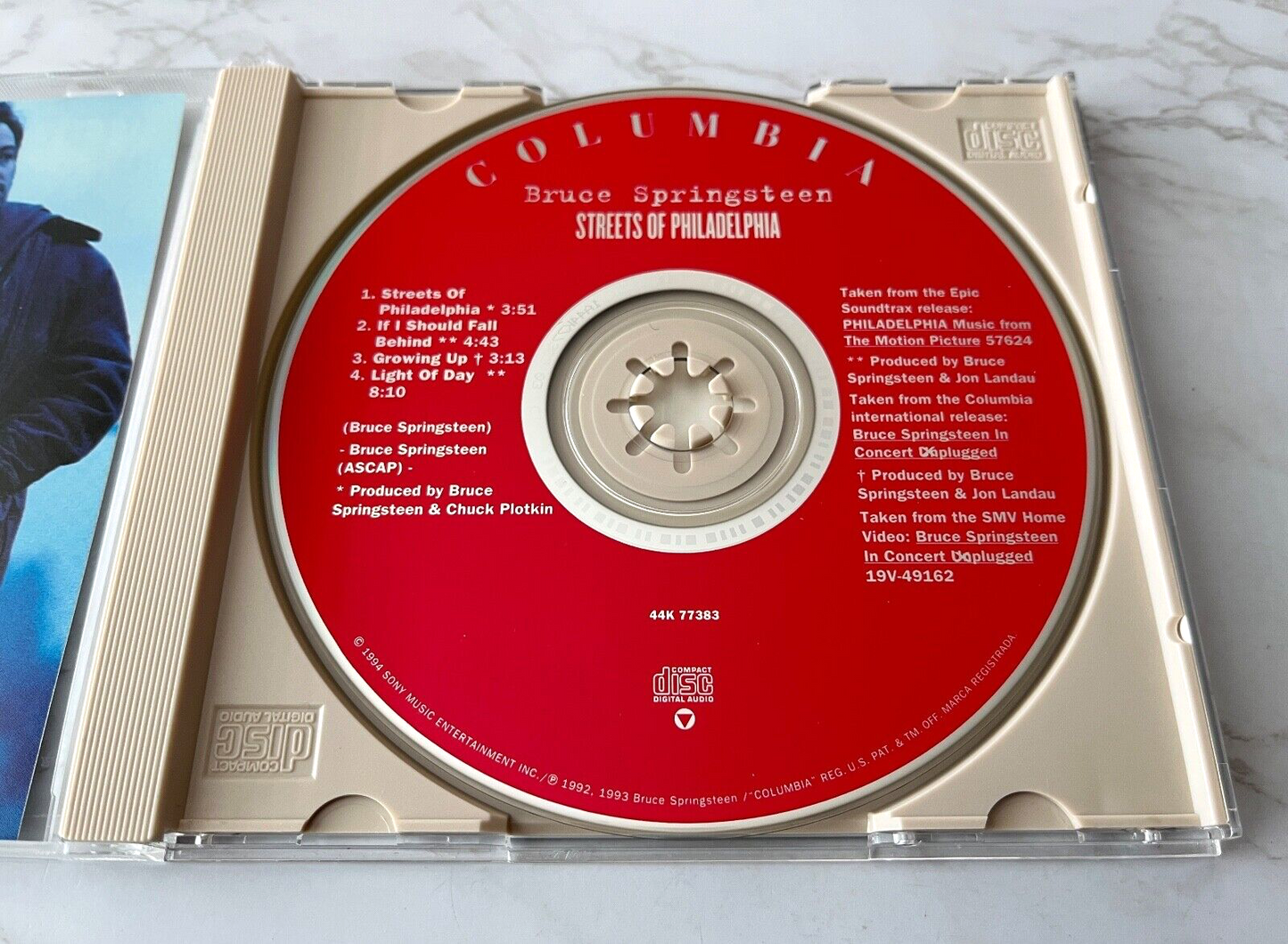 Bruce Springsteen – Streets Of Philadelphia (Maxi Single) (1994)