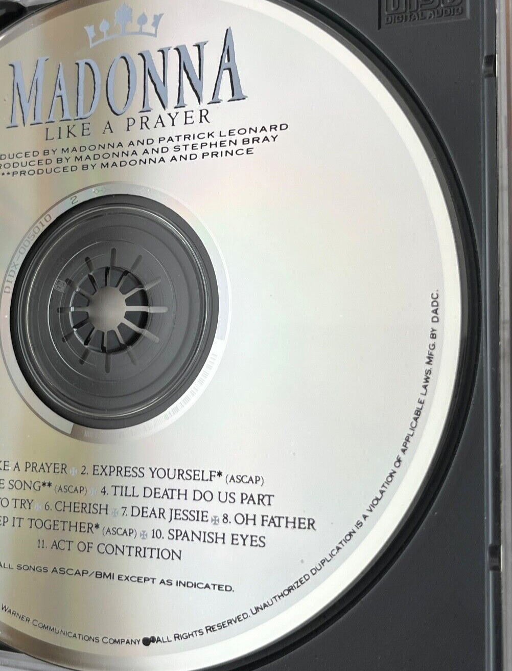 Madonna – Like A Prayer