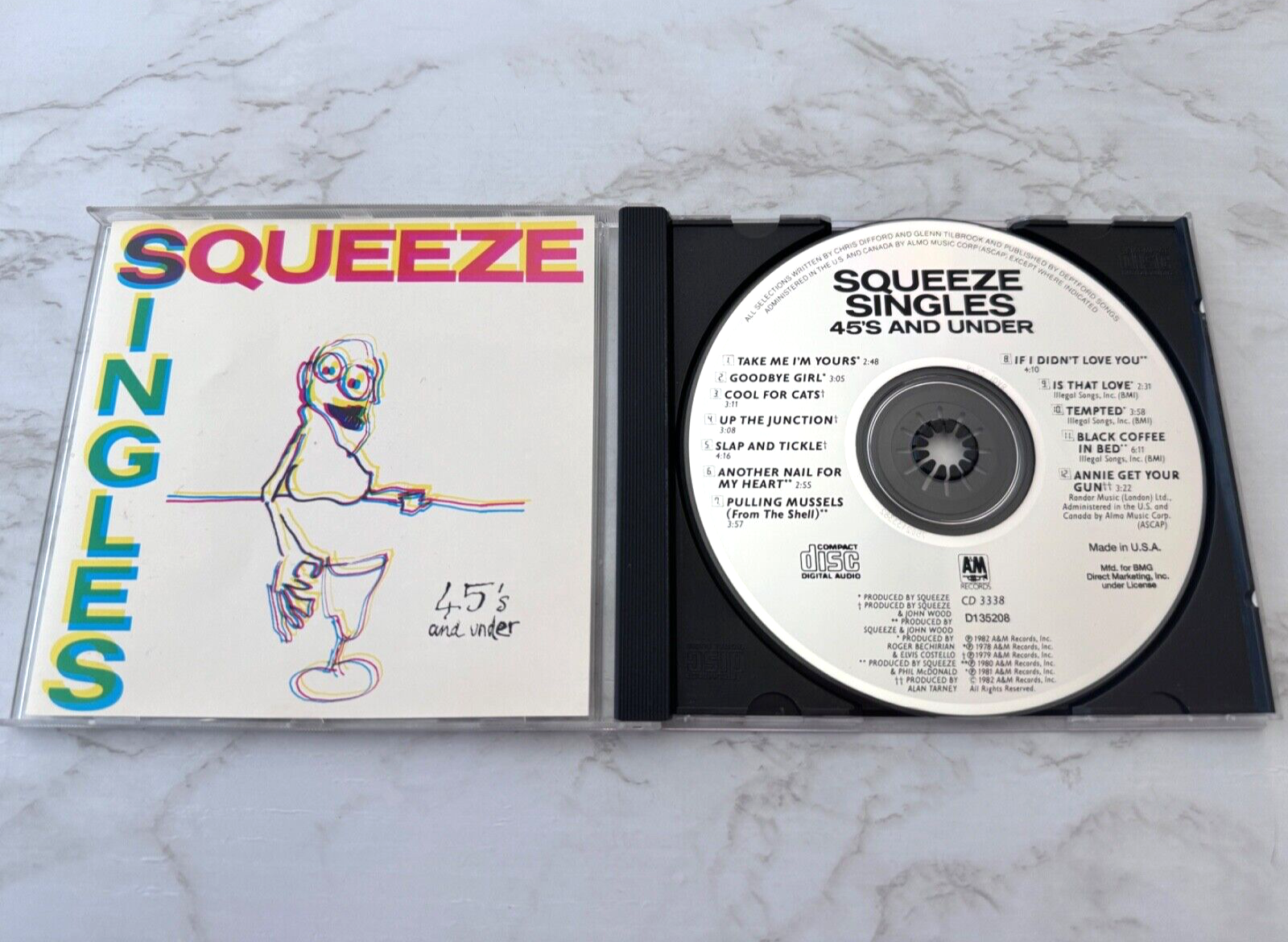Squeeze – Singles 45's And Under