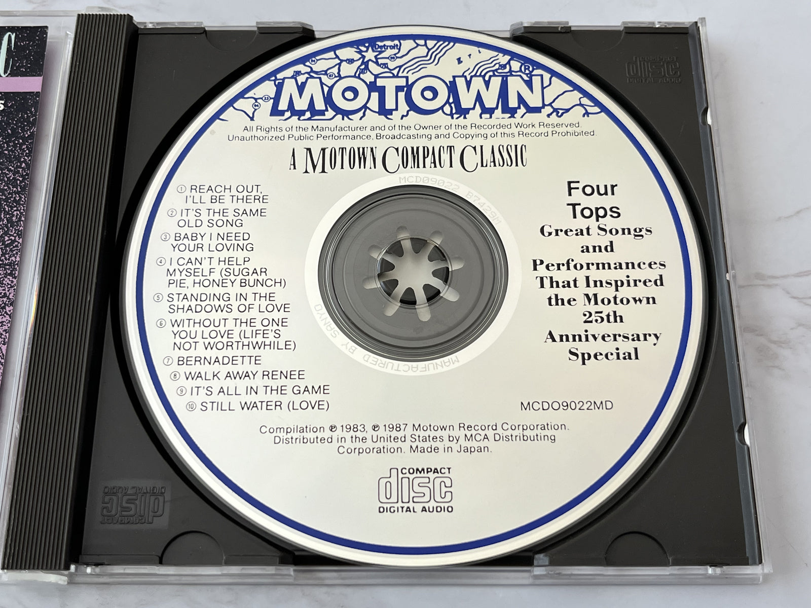 Four Tops – The Motown 25th Anniversary Television Special (1987) [JAPAN PRESS]