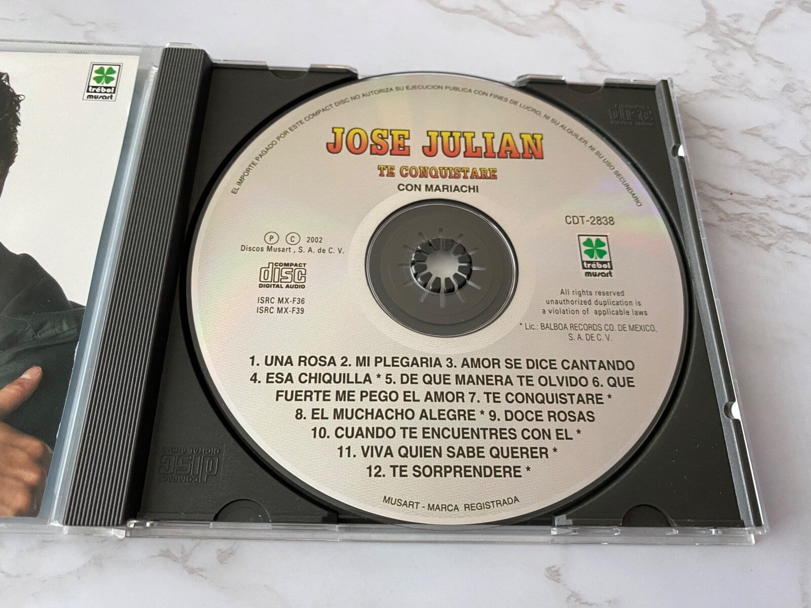 Jose Julian – Con Mariachi Te Conquistare (2002)