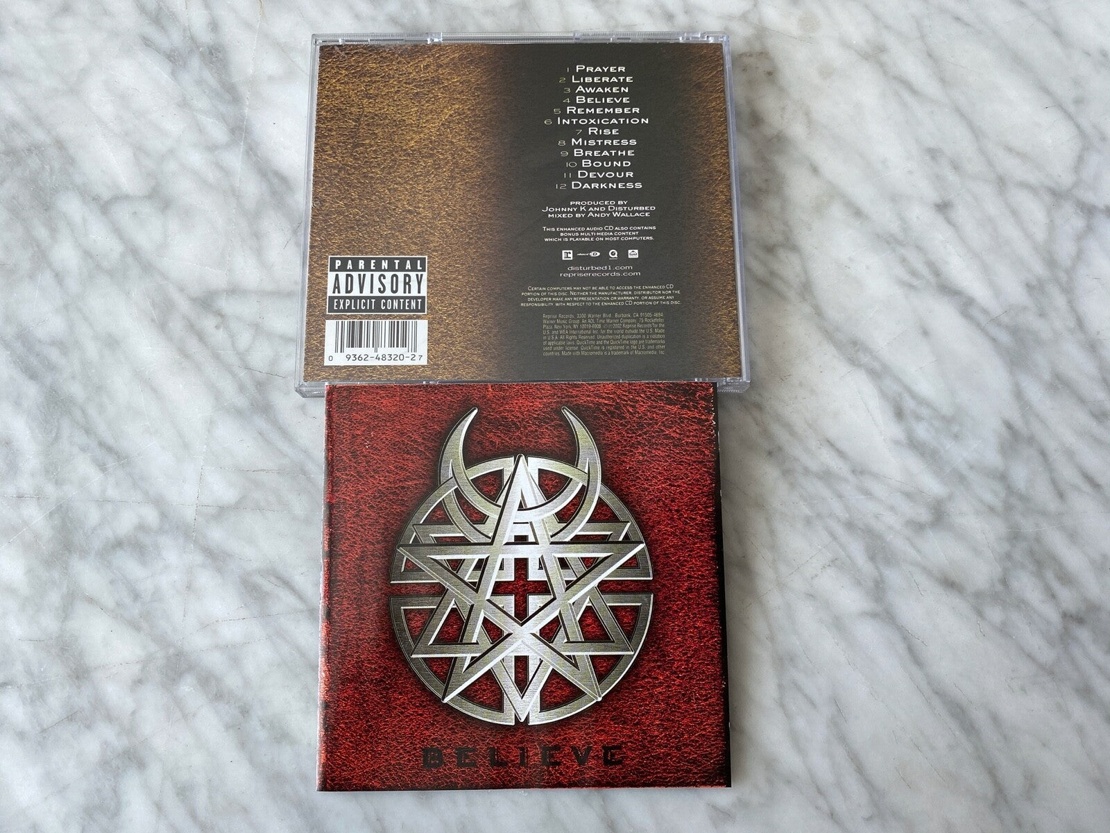 Disturbed – Believe (2002) [CANADA PRESS]