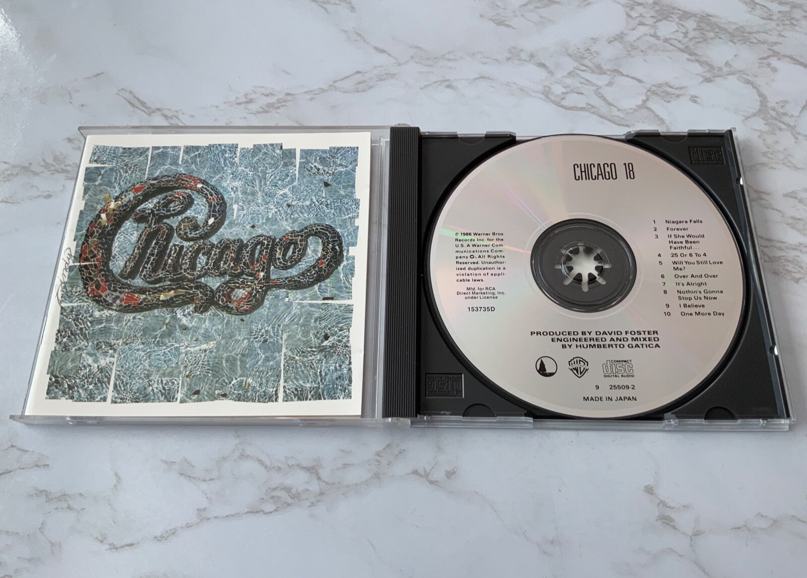 Chicago – 18 (1986) [JAPAN PRESS]