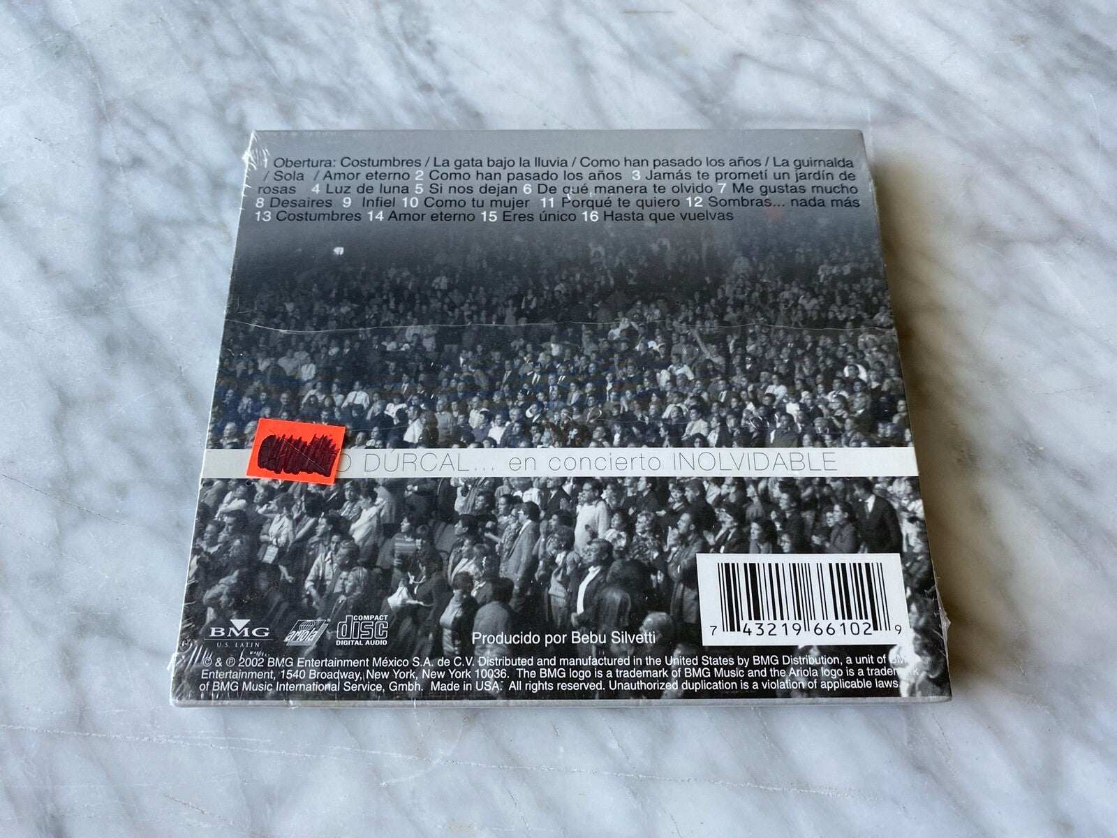 Rocio Durcal – Inolvidable En Concierto (Digipak) (2002)