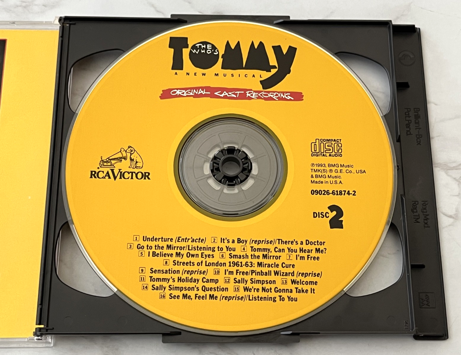 The Who's Tommy Original Cast Recording 2 (1993)