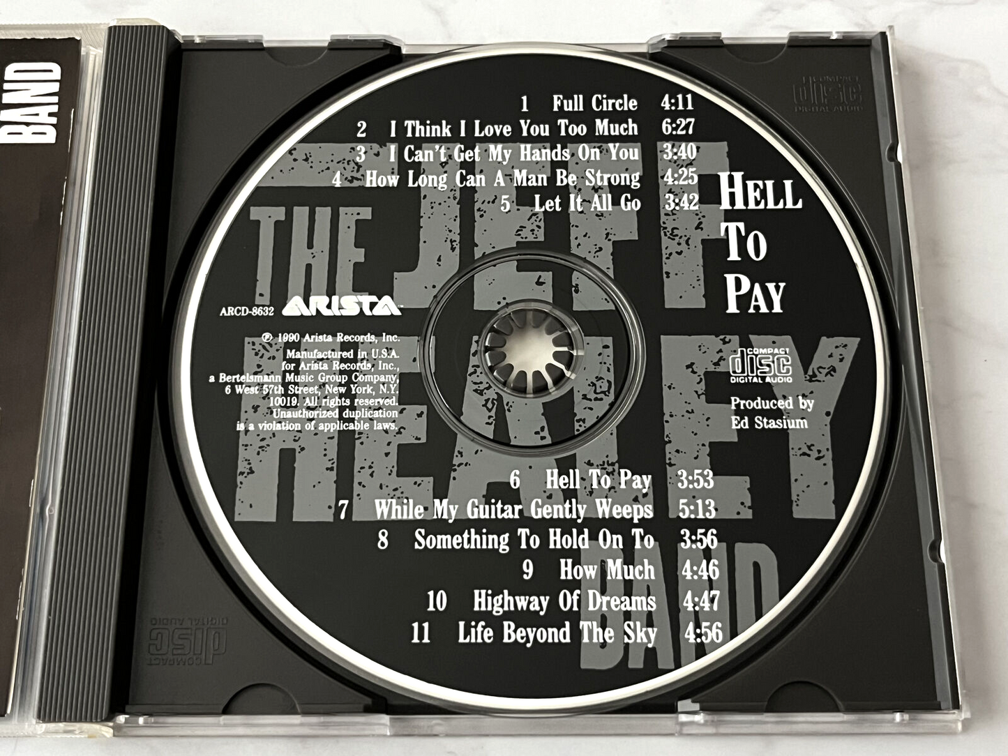 Jeff Healey – The Jeff Healey Band Hell To Pay (1990)