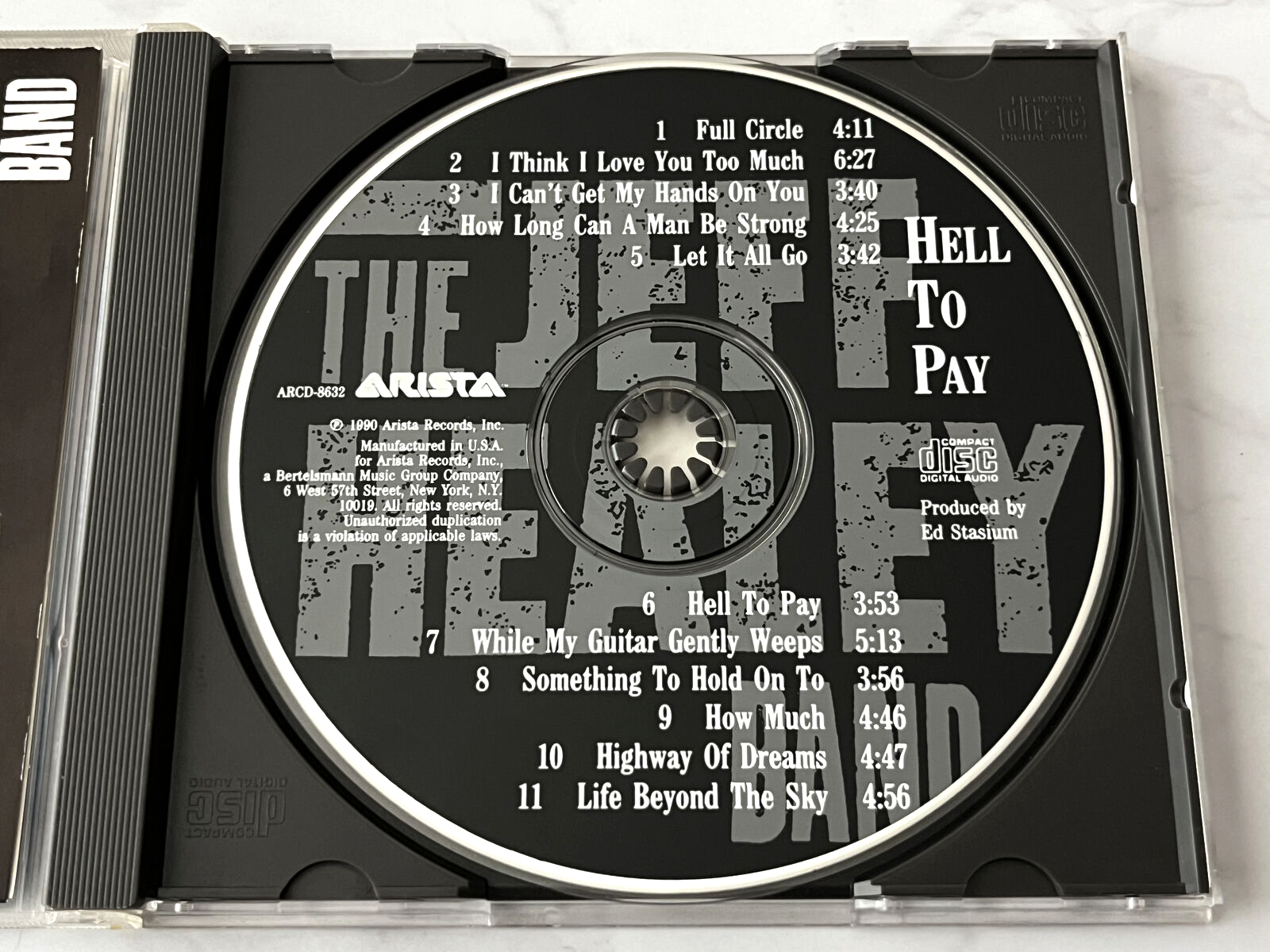 Jeff Healey – The Jeff Healey Band Hell To Pay (1990)