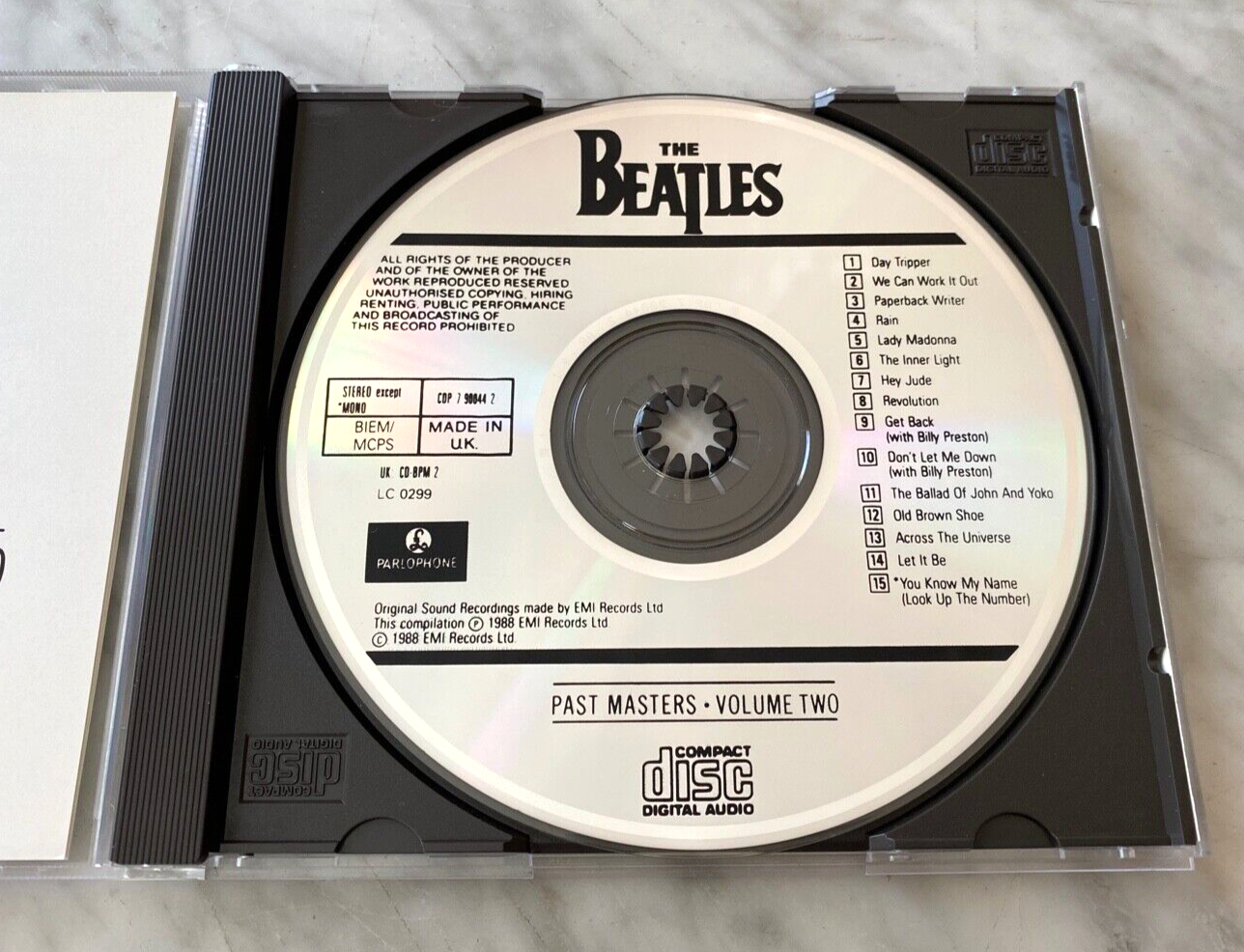 The Beatles – Past Masters Volume Two