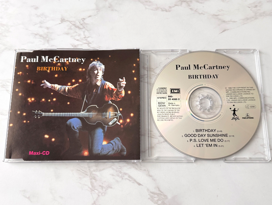 Paul McCartney – Birthday (Maxi Single) (1990) [GERMAN PRESS]