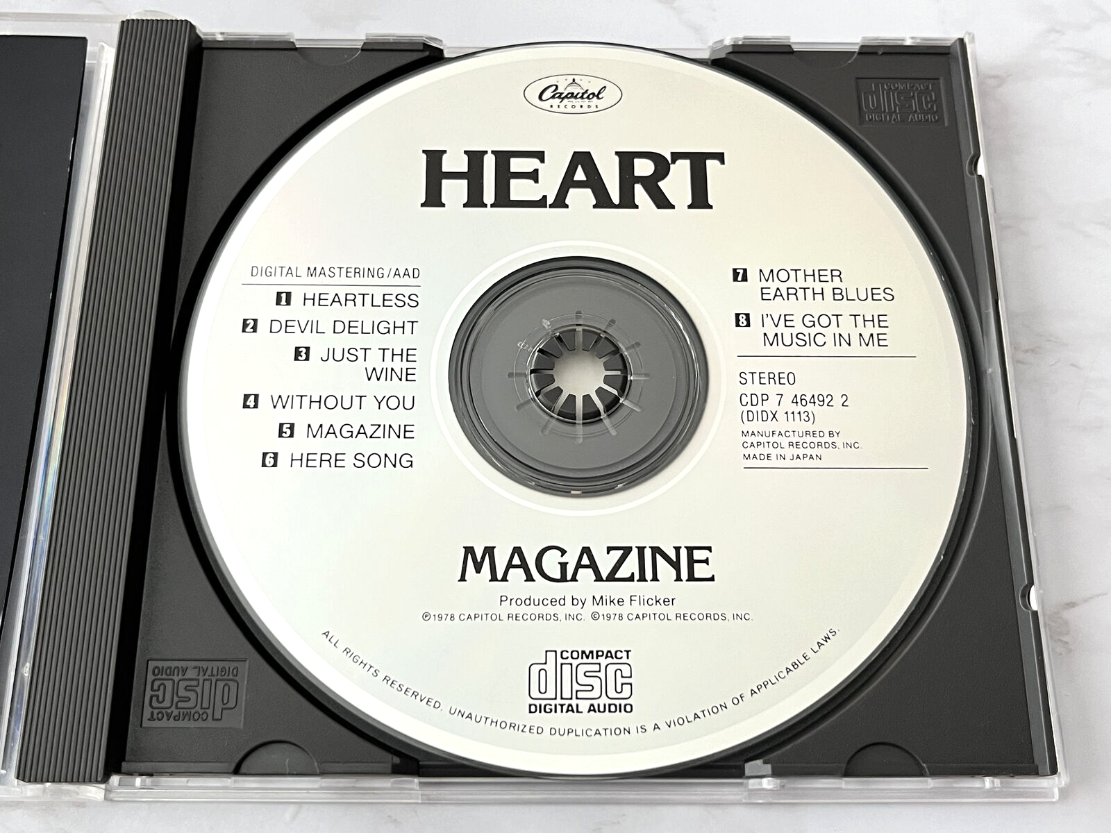 Heart – Magazine (1985) [JAPAN PRESS]