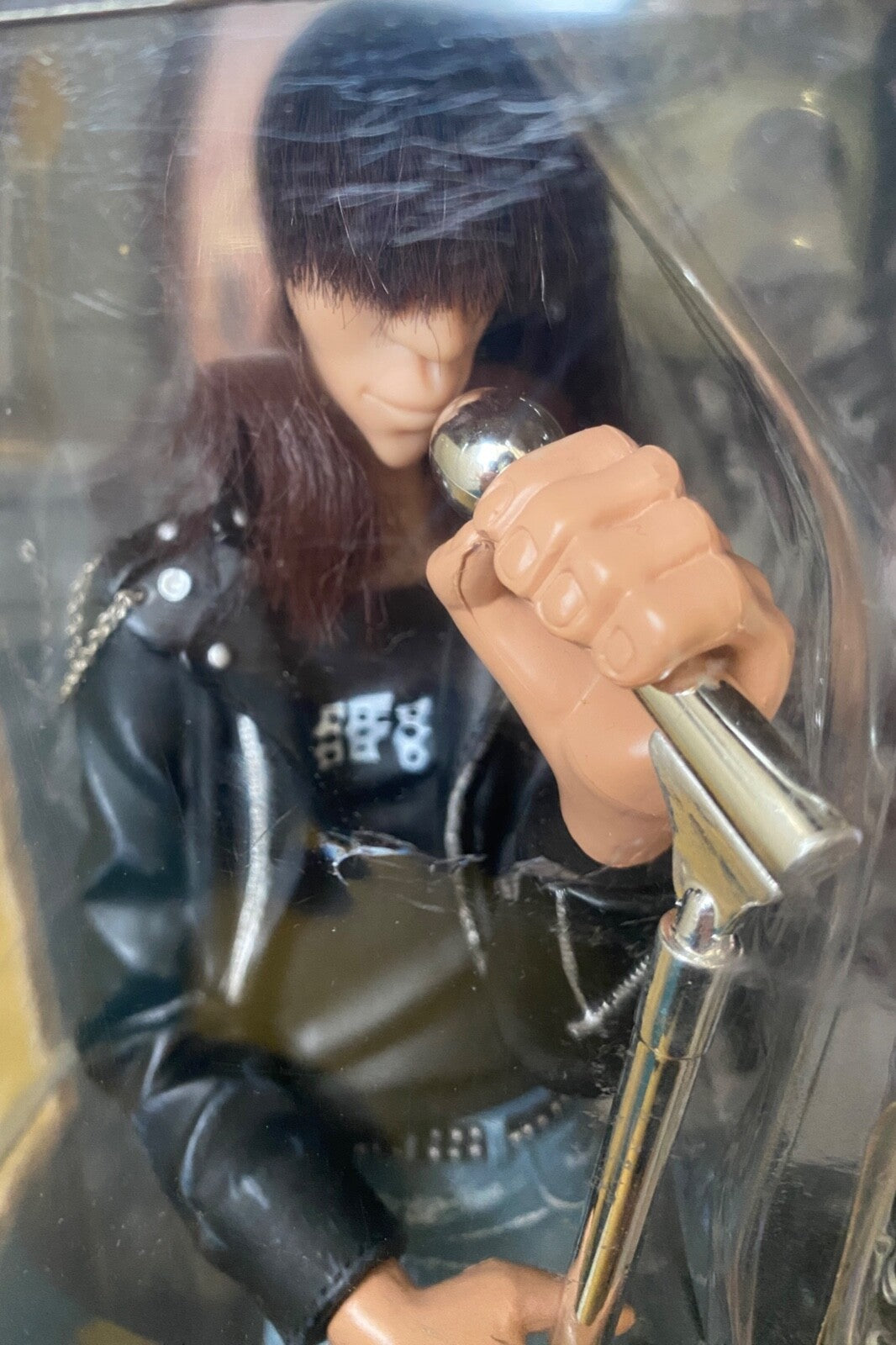 Joey Ramone Hey Ho Let's Go! Figure 2003 Stronghold w/Sunglasses & Mic Stand! (2003)