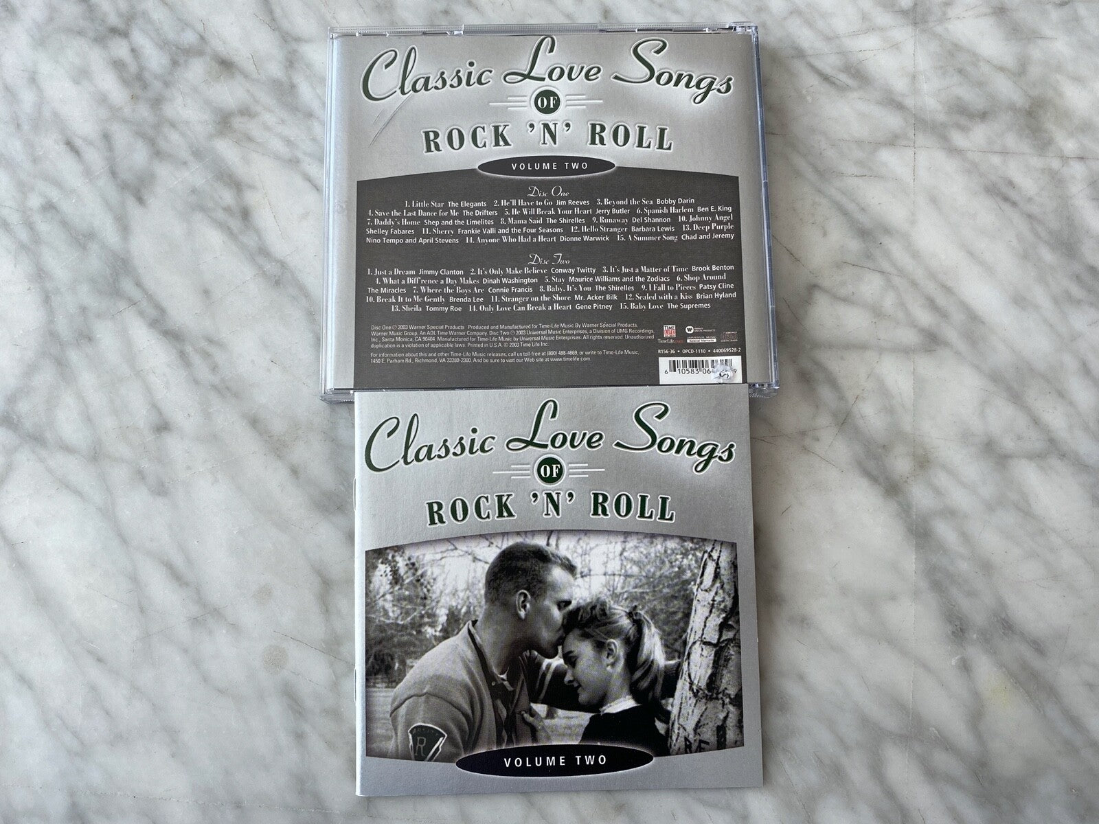 Time Life Music Classic Love Songs Of Rock N Roll Vol. 2 (2003)