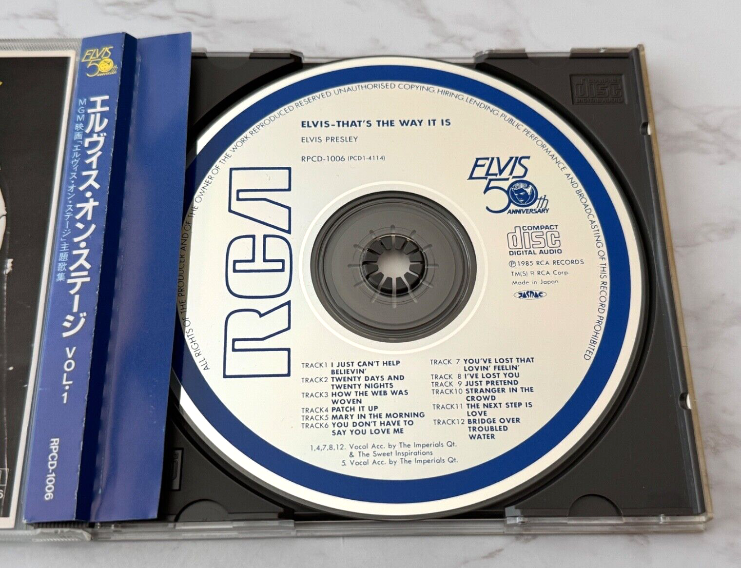Elvis Presley – That's The Way It Is (1985) [JAPAN PRESS]