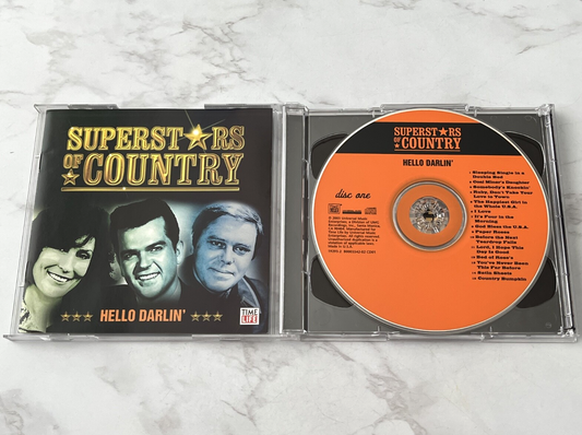 B.J. Thomas, Barbara Mandrell, Loretta Lynn, Marie Osmond, Various – Time Life Music Superstars Of Country Hello Darlin' 2 (2005)