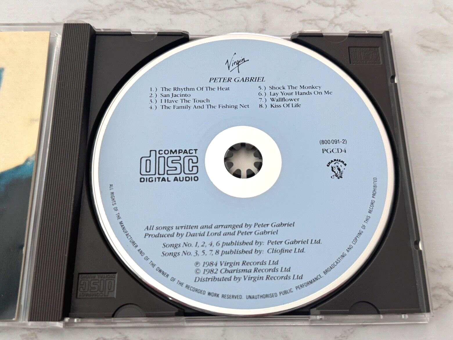 Peter Gabriel – Peter Gabriel (1984) [GERMAN PRESS]