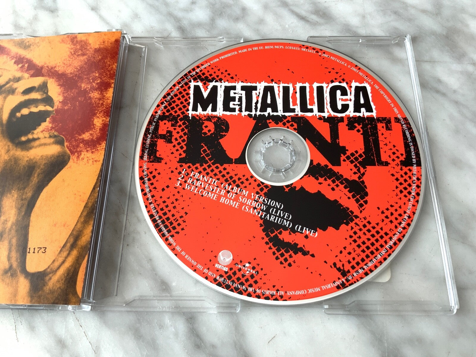 Metallica – Frantic (2003) [GERMAN PRESS]
