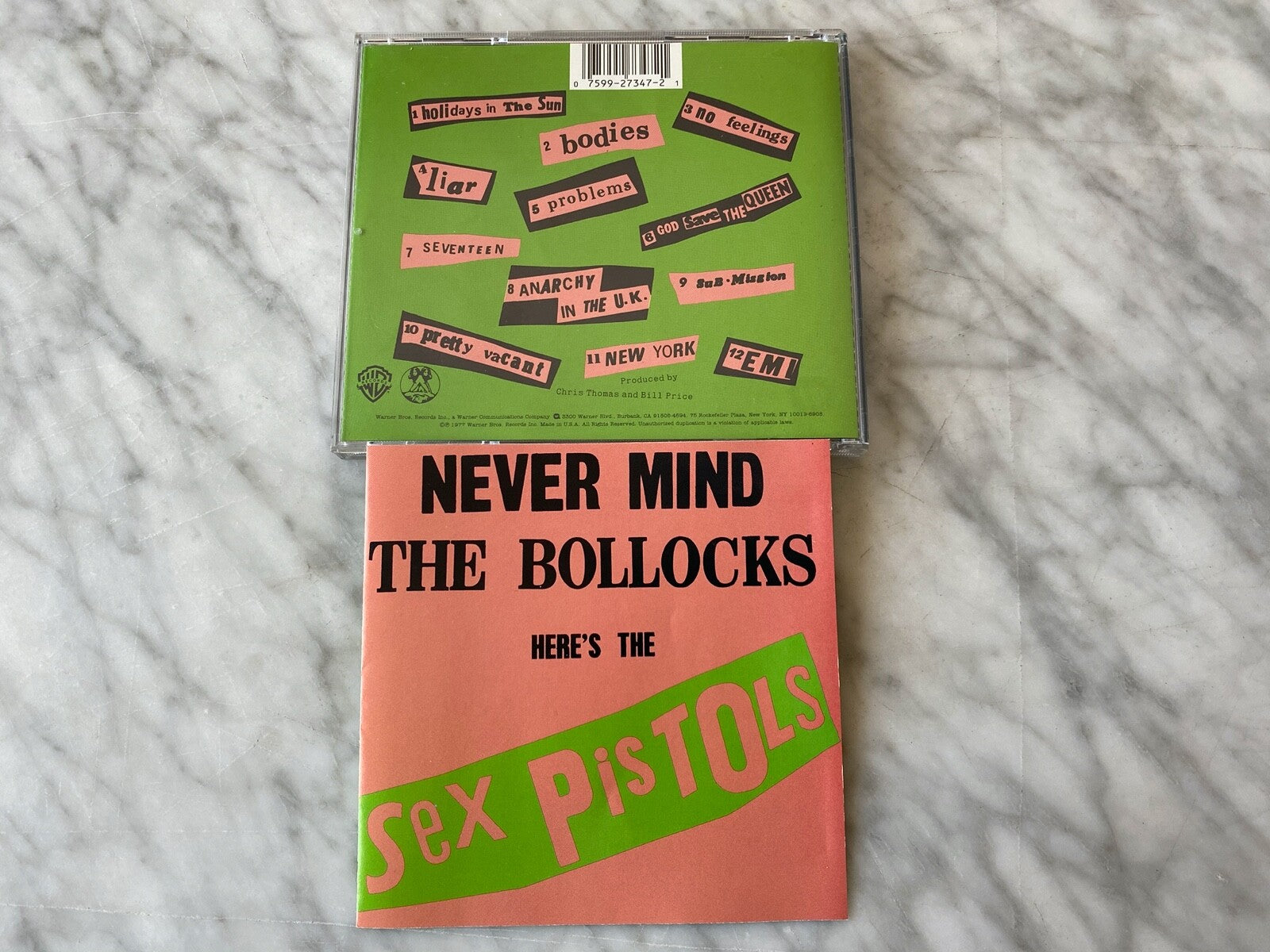 Sex Pistols – Never Mind The Bollocks