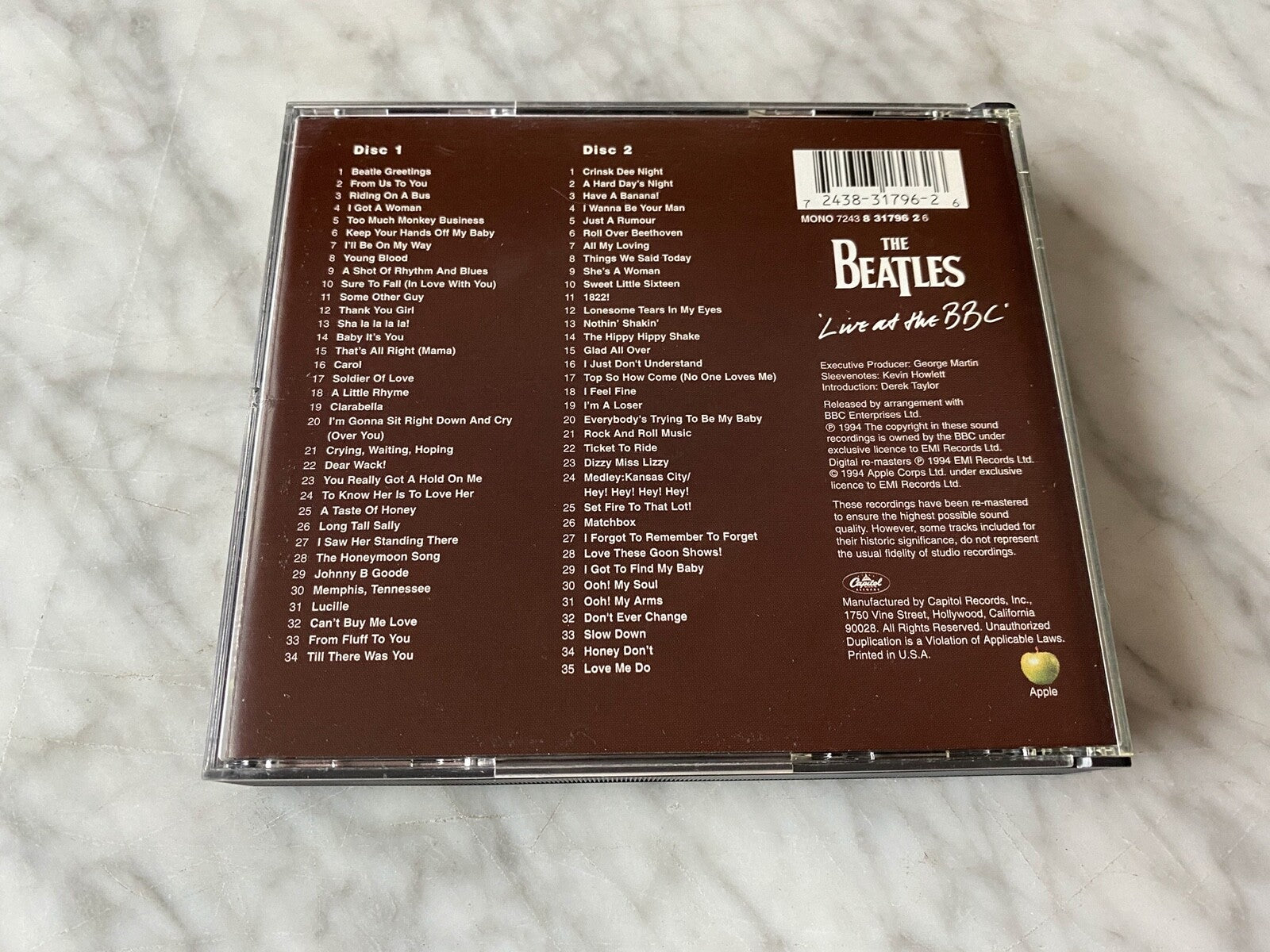 The Beatles – Live At The BBC 2 (1994)