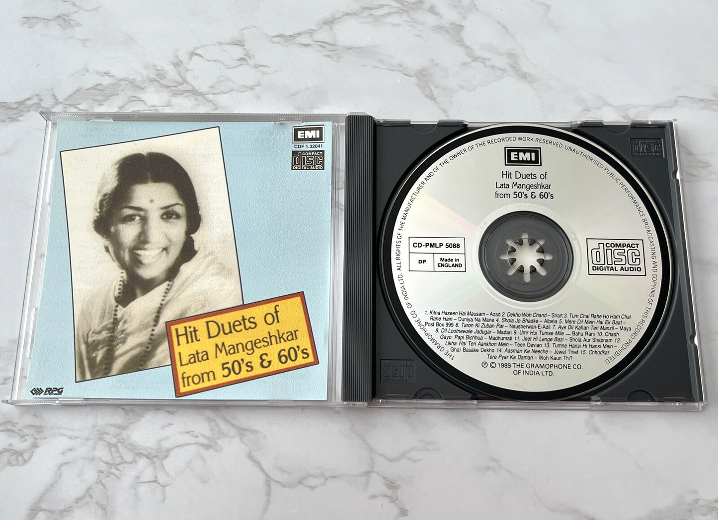 Lata Mangeshkar – Hit Duets From 50's & 60's (1989)