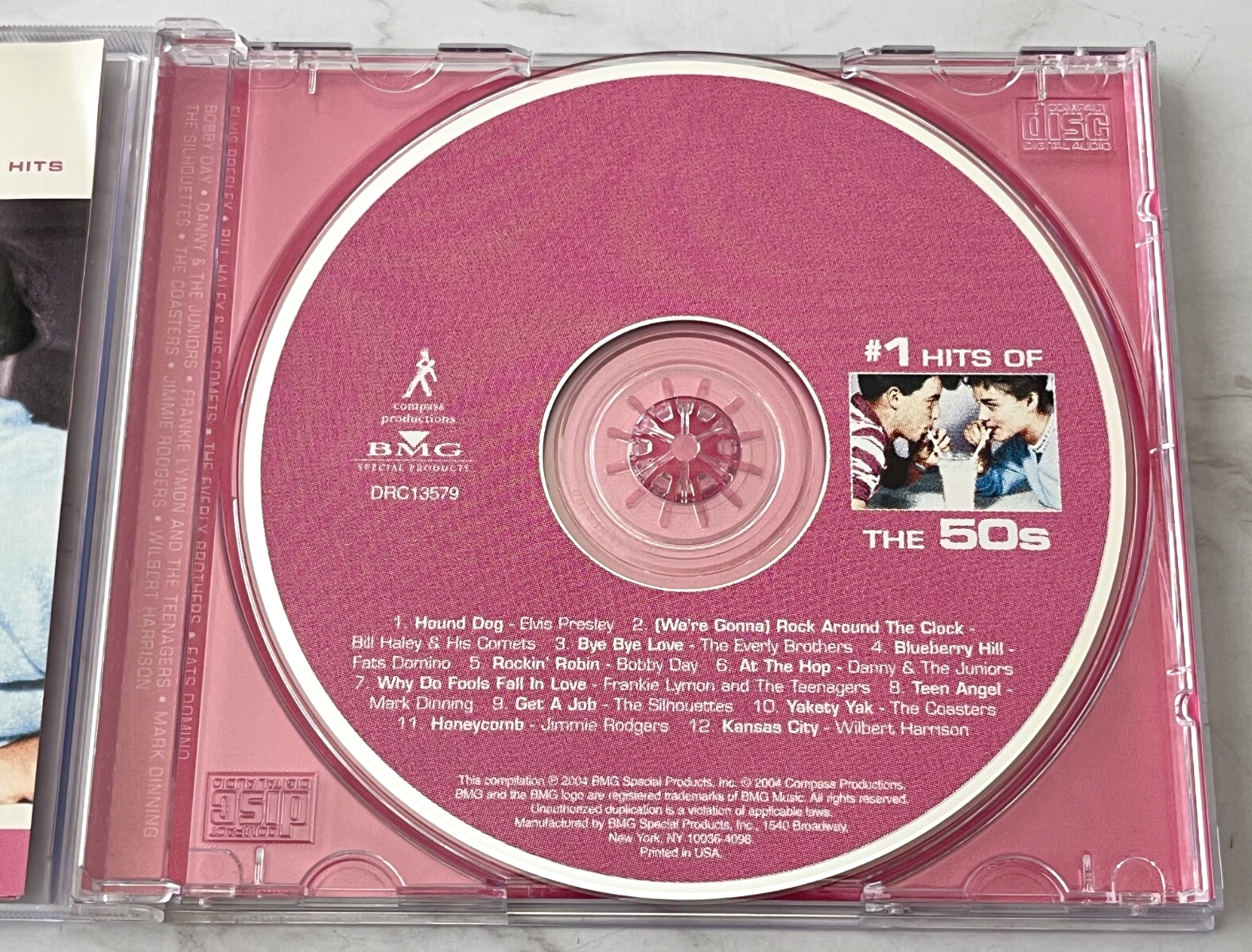 Bobby Day, Elvis Presley, Everly Brothers, The Coasters – #1 Hits Of The 50s (2004)