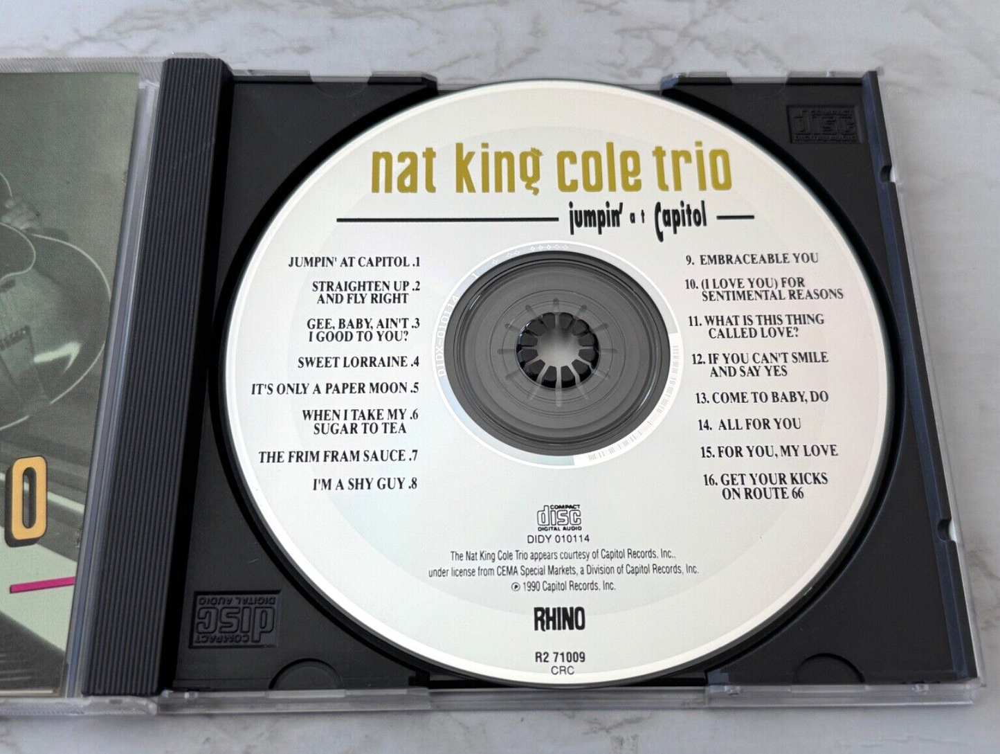 Nat King Cole – Trio Jumpin' At Capitol (1990)