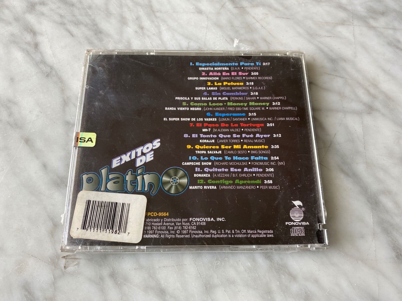 Exitos De Platino (1997)