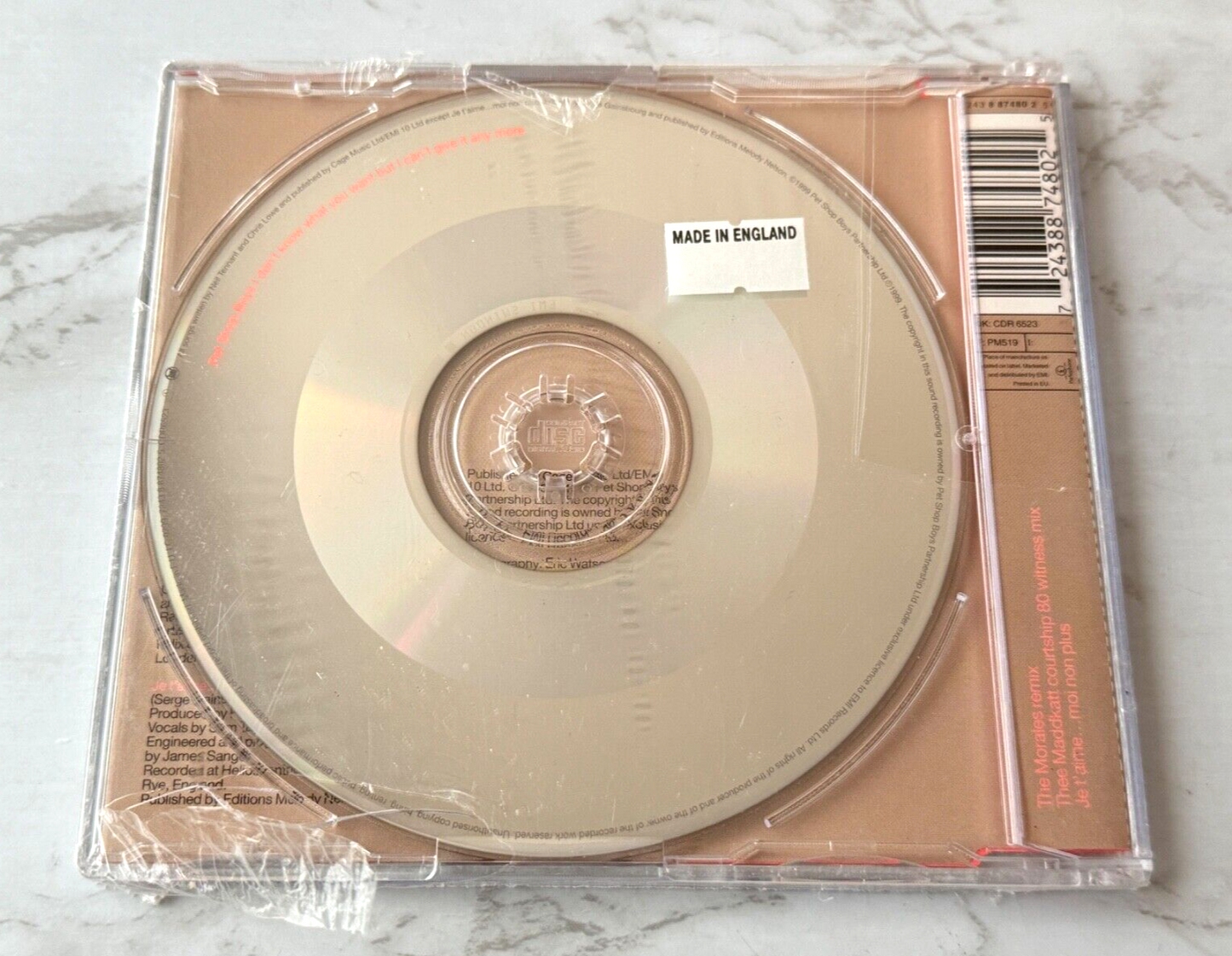 Pet Shop Boys – I Don't Know What You Want (1999)