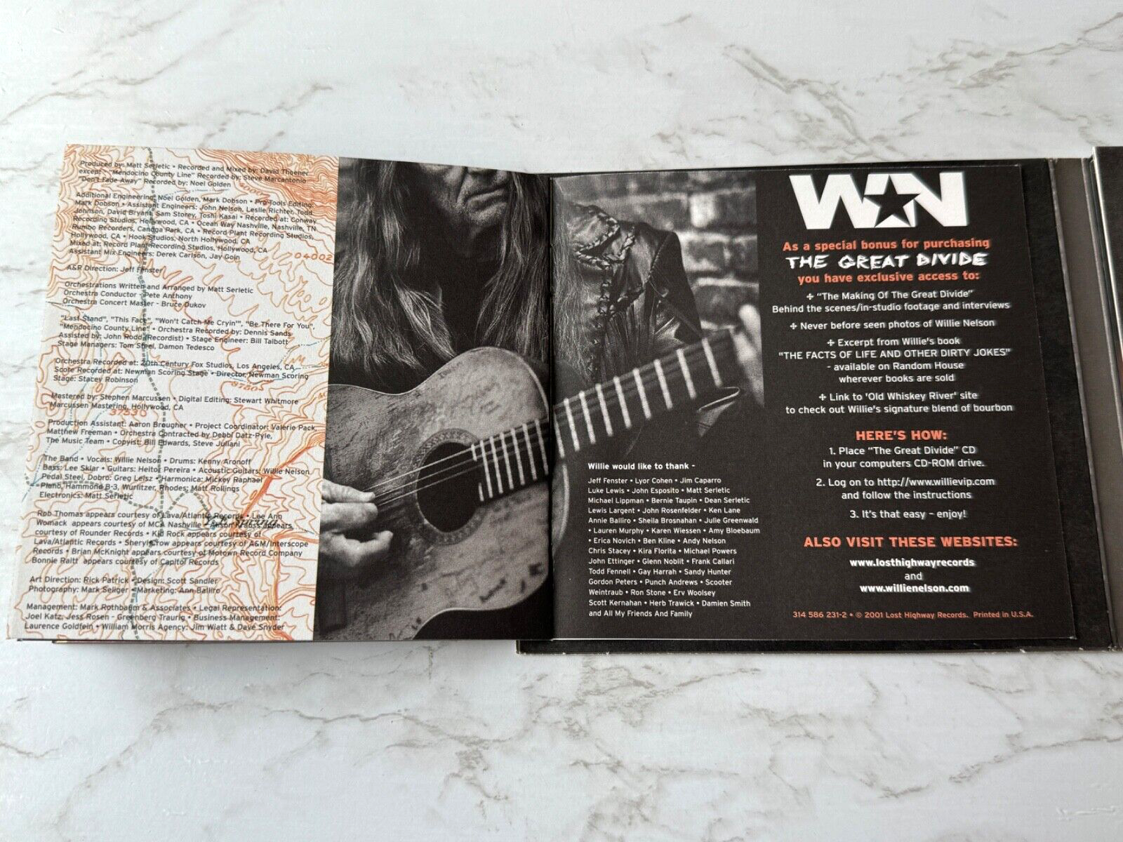 Willie Nelson – The Great Divide (Digipak) (2002)