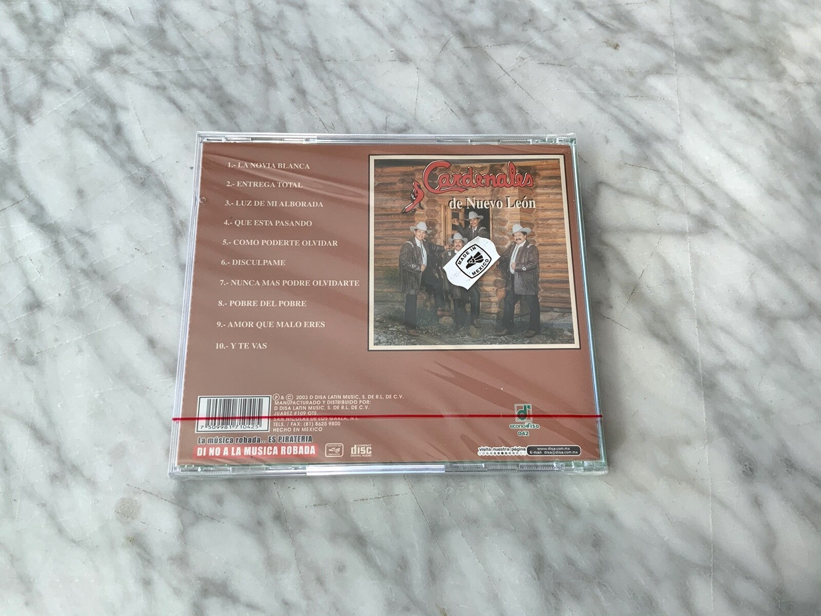 Cardenales De Nuevo Leon – Boleros Para Recordar (2003)