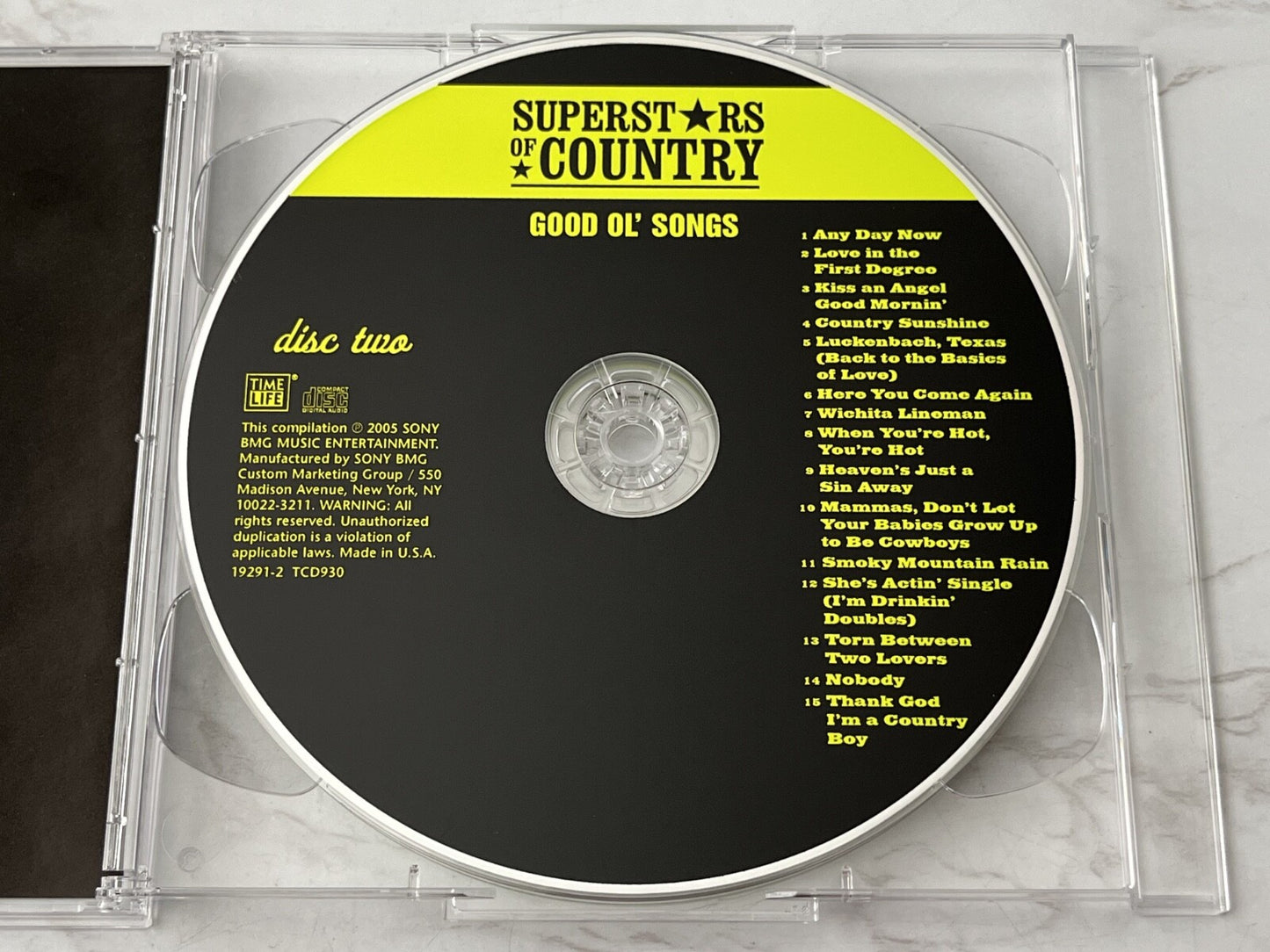 Dolly Parton, Elvis Presley, Various, Waylon Jennings, Willie Nelson – Time Life Music Superstars Of Country Good Ol' Songs 2 (2005)