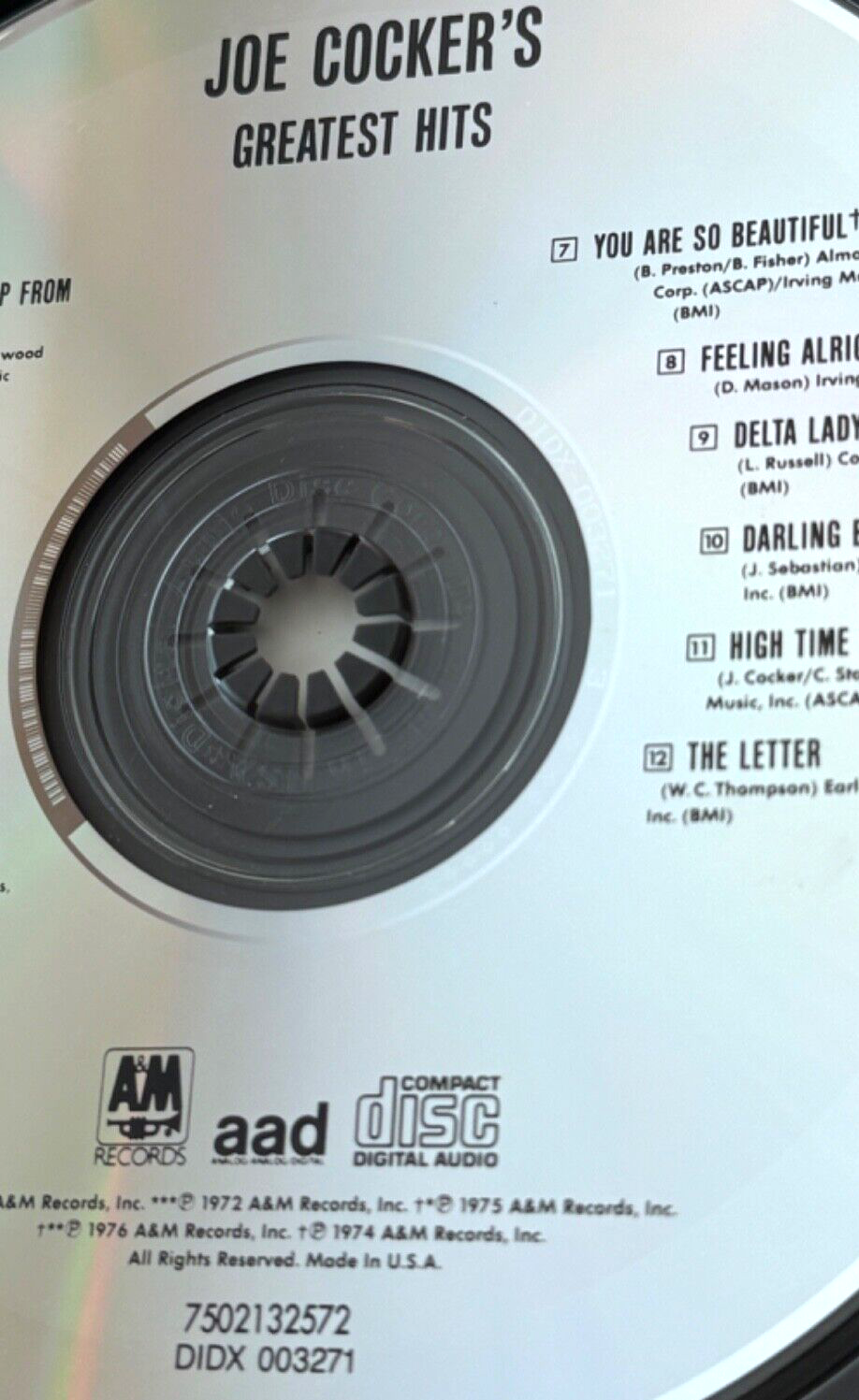 Joe Cocker – Greatest Hits