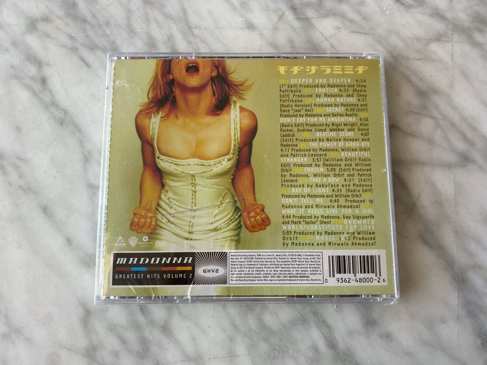 Madonna – Greatest Hits Volume 2 (2001)