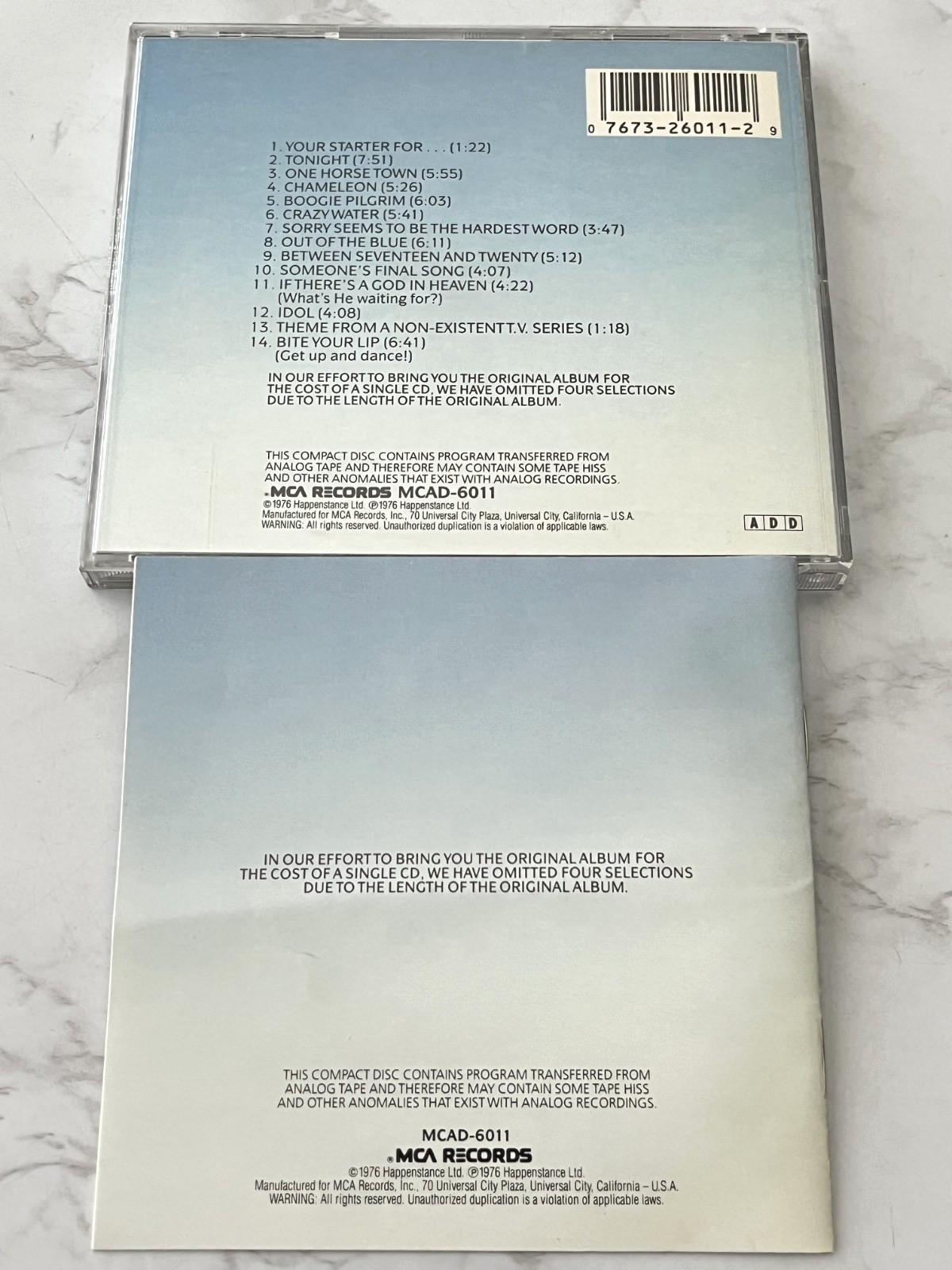 Elton John – Blue Moves [JAPAN PRESS]