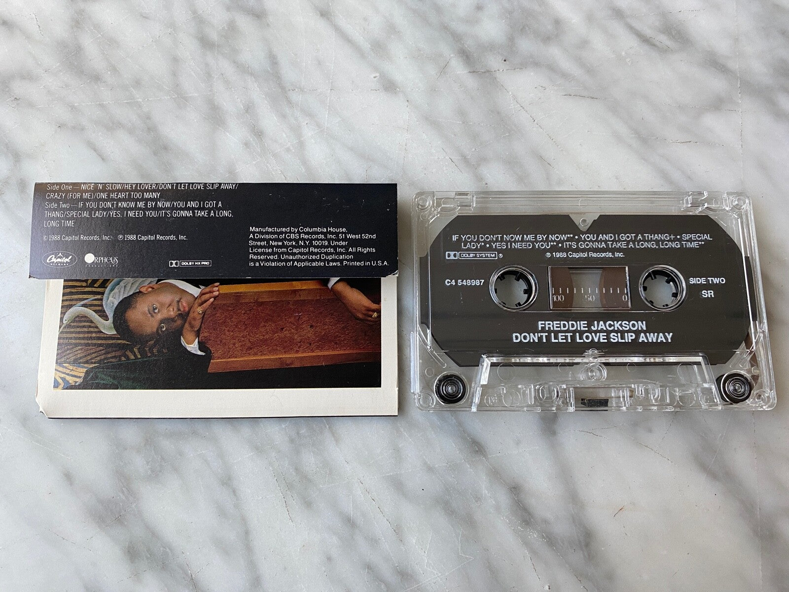 Freddie Jackson – Don't Let Love Slip Away (1988)
