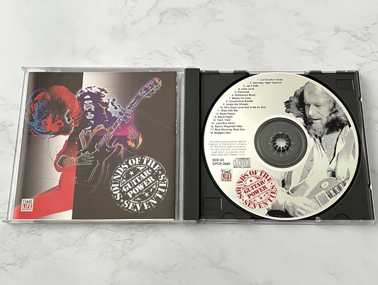 Alice Cooper, Lynyrd Skynyrd, Steppenwolf, Ted Nugent, The Allman Brothers Band, Various – Time Life Sounds Of The Seventies Guitar Power (1992)