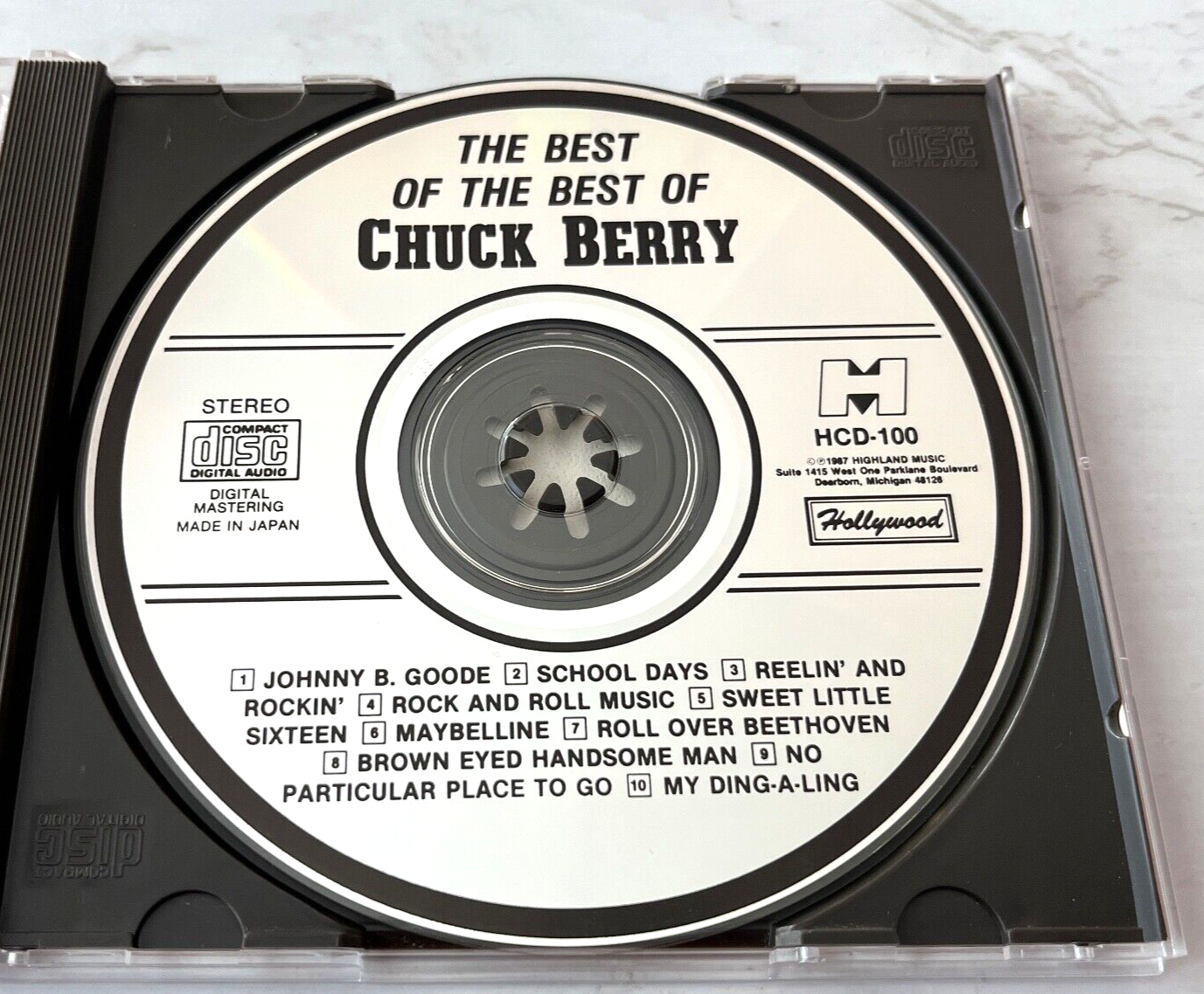 Chuck Berry – The Best Of (1987) [JAPAN PRESS]