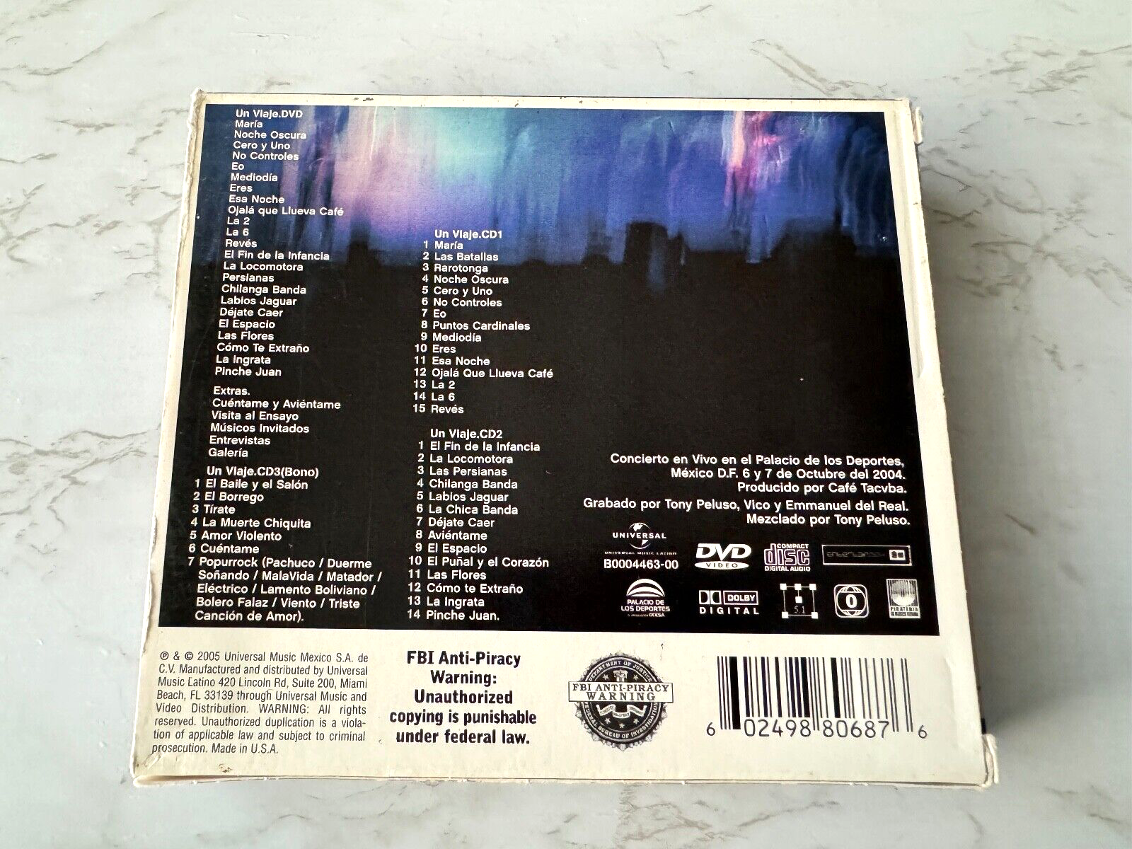 Cafe Tacuba – Un Viaje 3 (Box Set, CD/DVD) (2005)