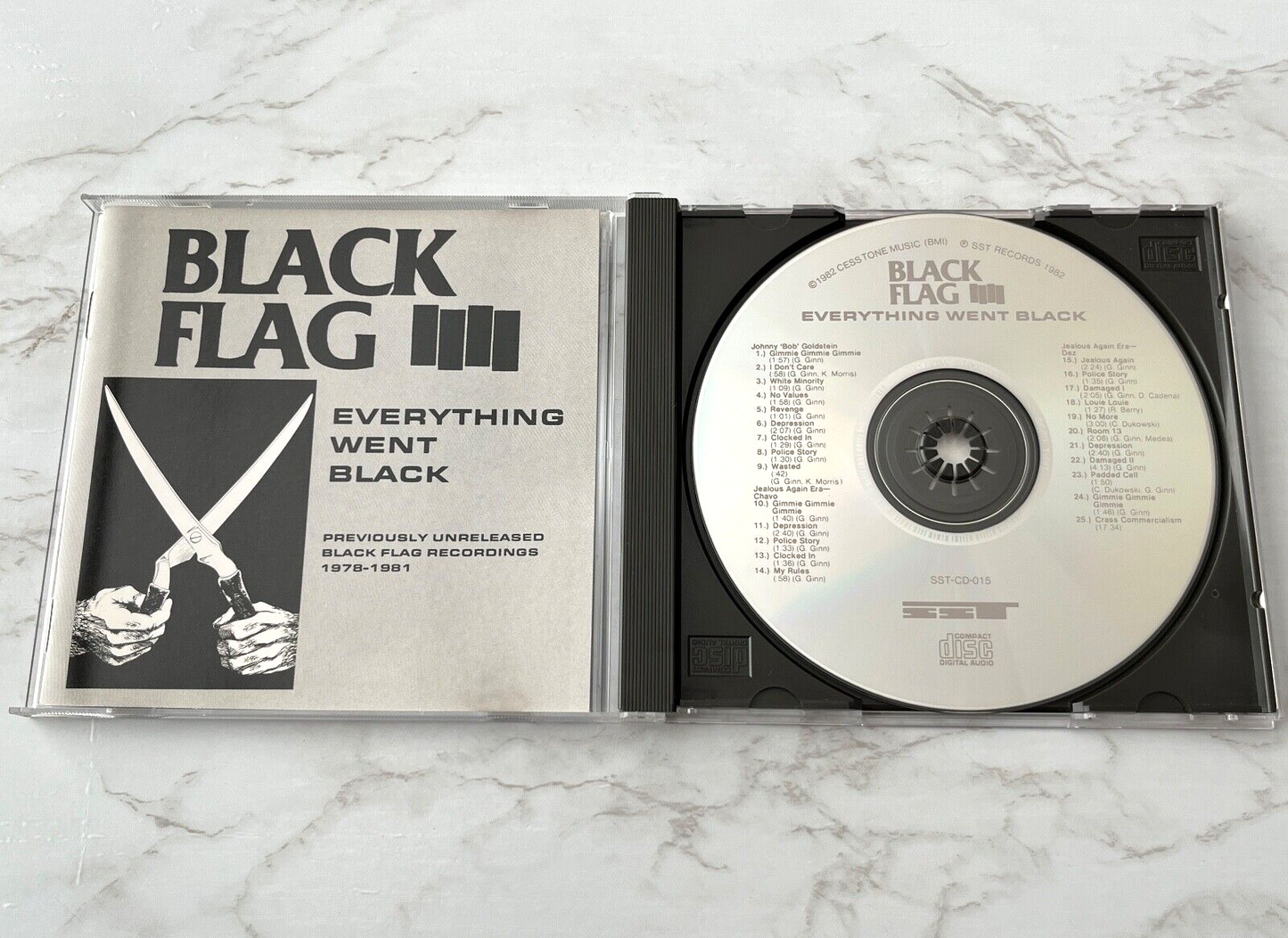 Black Flag – Everything Went Black