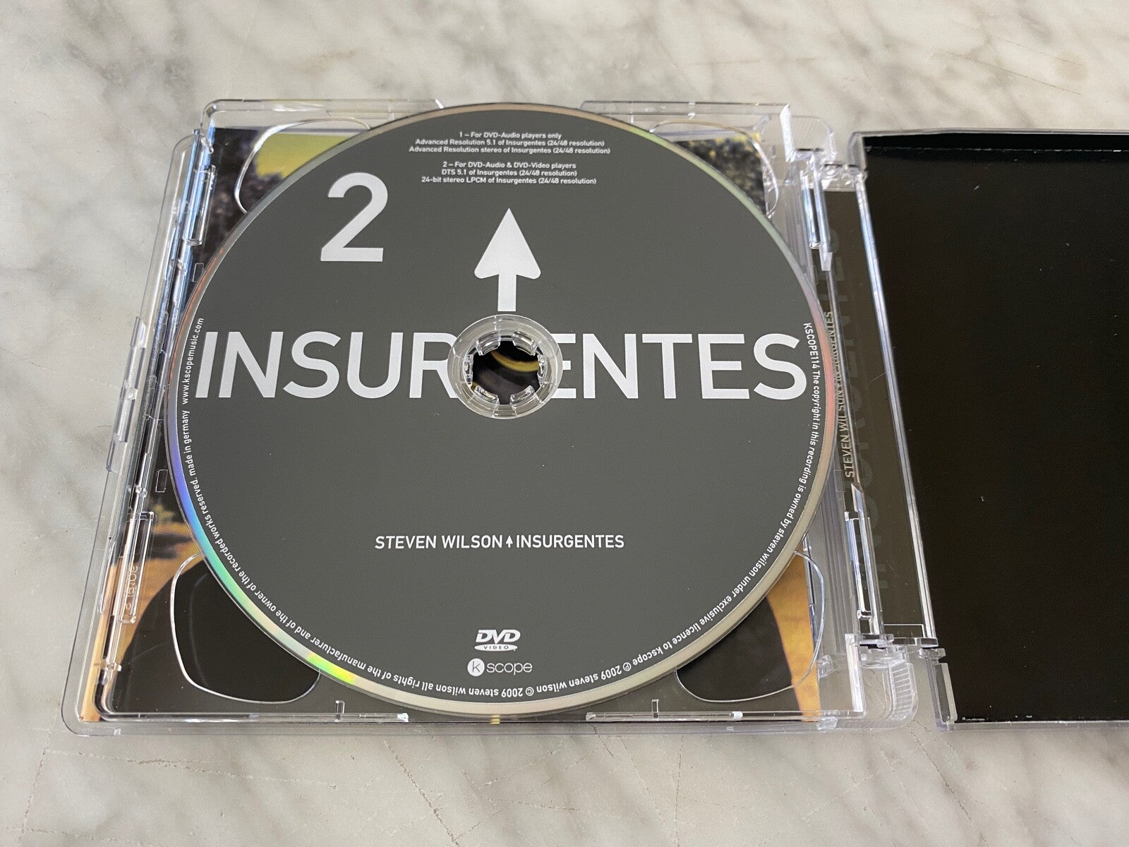 Steven Wilson – Insurgentes 2 (CD/DVD) (2009) [GERMAN PRESS]
