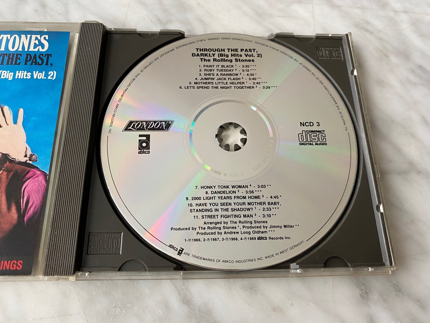 The Rolling Stones – Through The Past Darkly Big Hits [GERMAN PRESS]