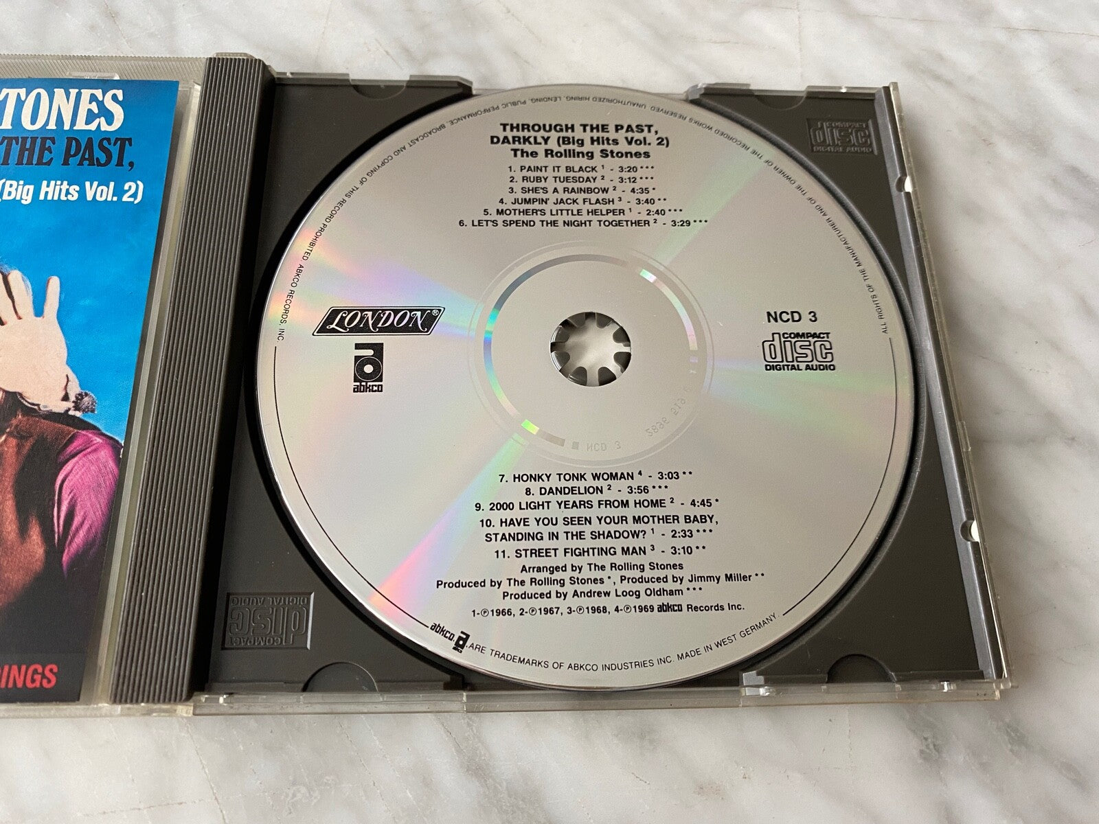 The Rolling Stones – Through The Past Darkly Big Hits [GERMAN PRESS]