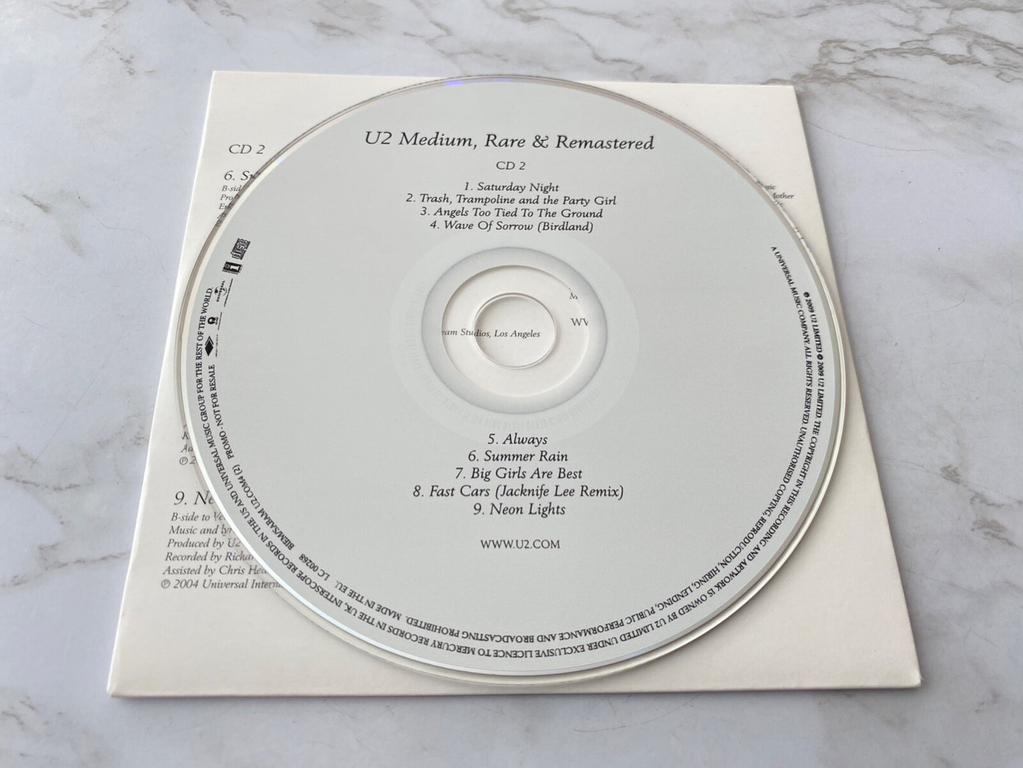 U2 – Medium & Remastered 2 (2009)
