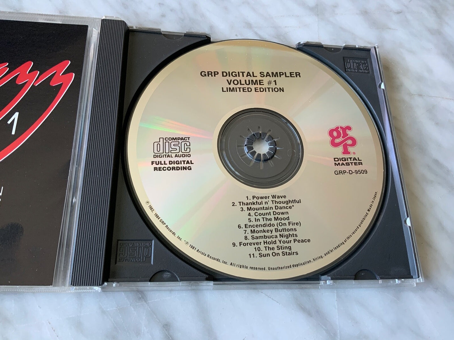 GRP Digital Sampler Vol. 1 (1984) [JAPAN PRESS]