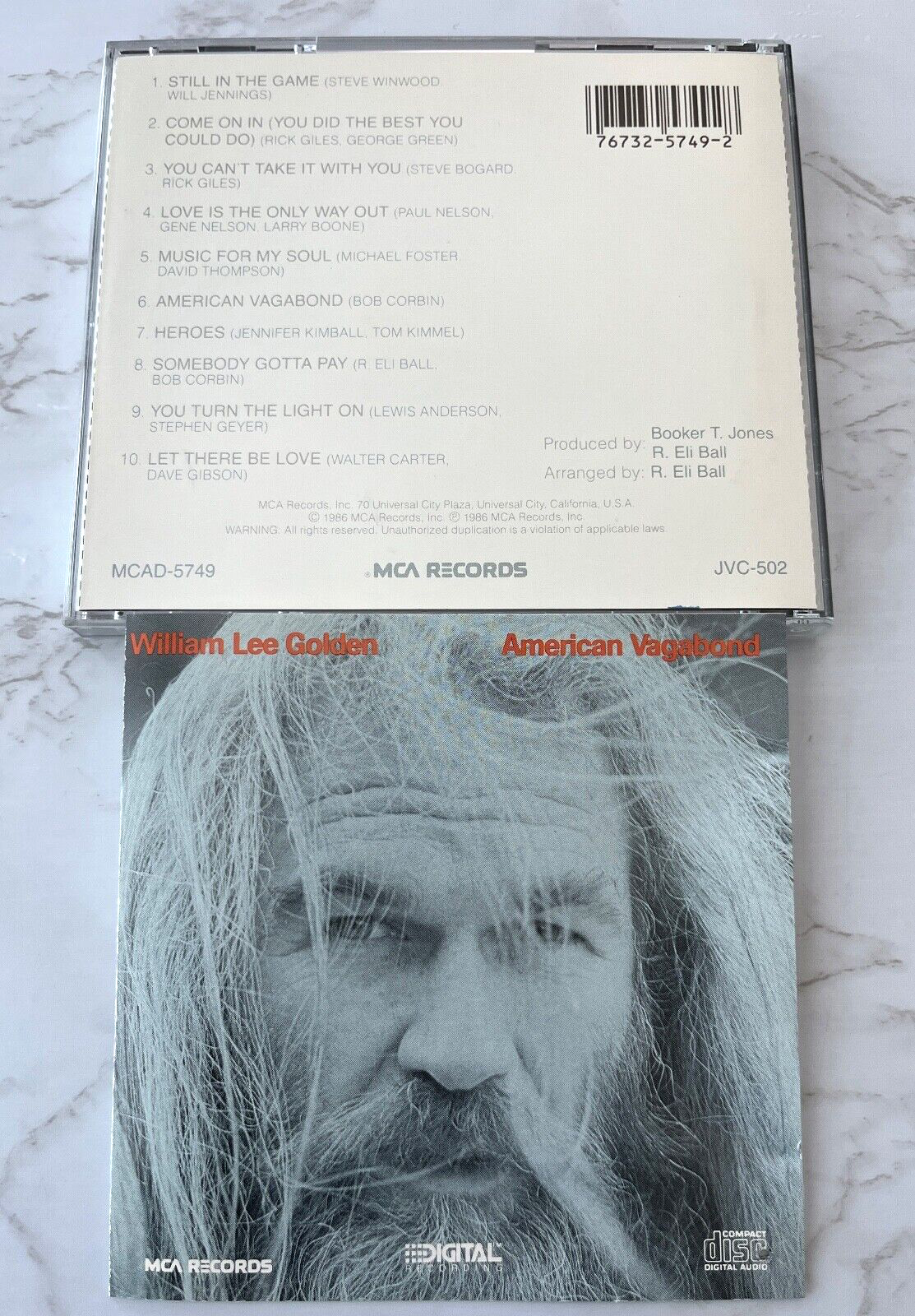 William Lee Golden – American Vagabond (1986) [JAPAN PRESS]